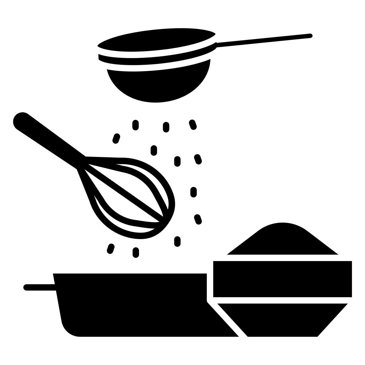 flour whisking icon