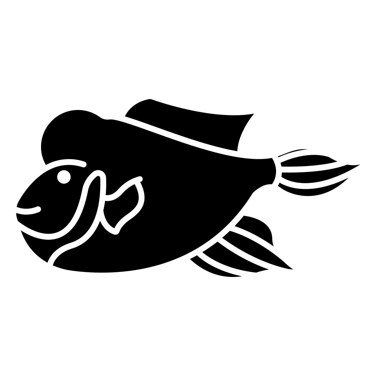 flower horn fish icon