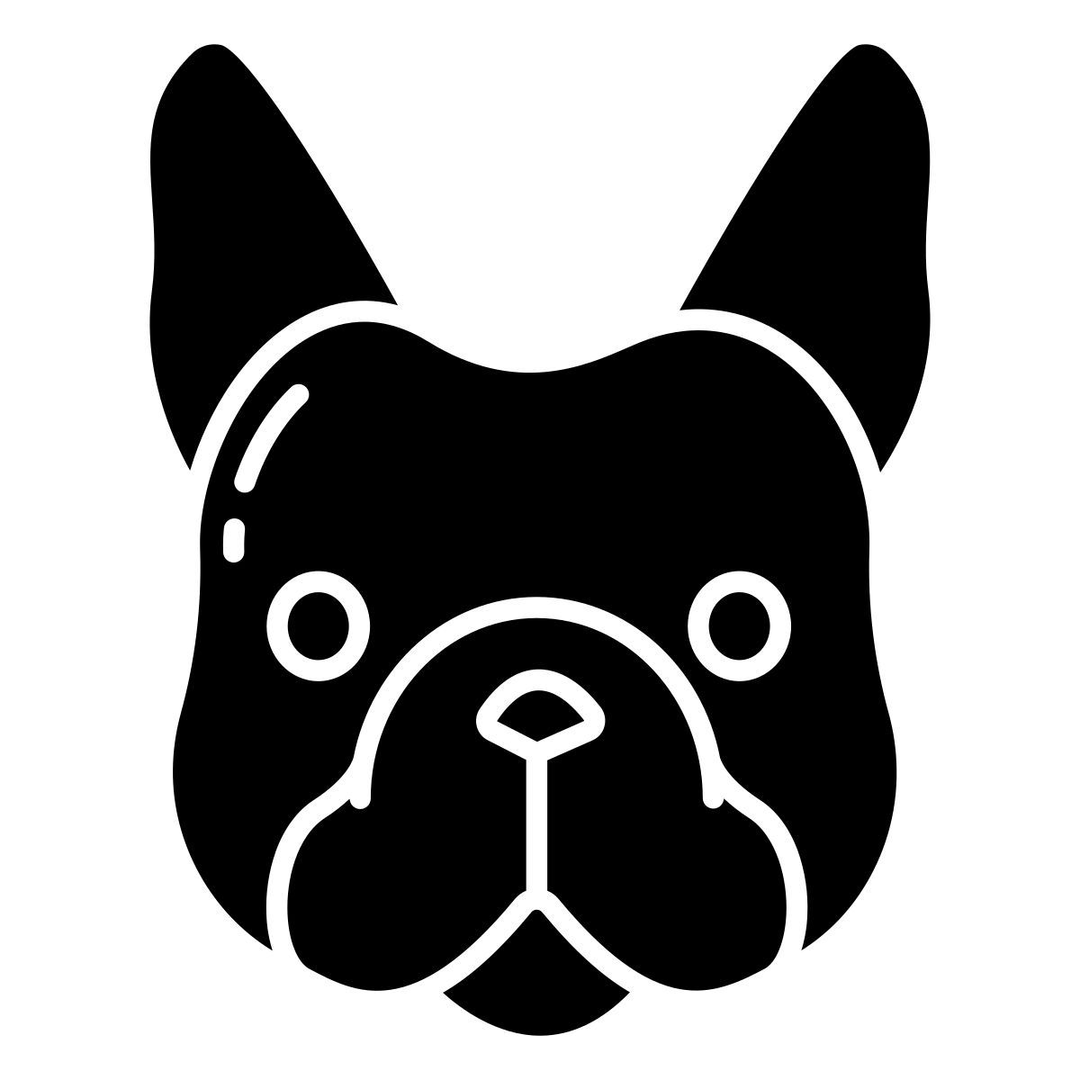 french bulldog icon