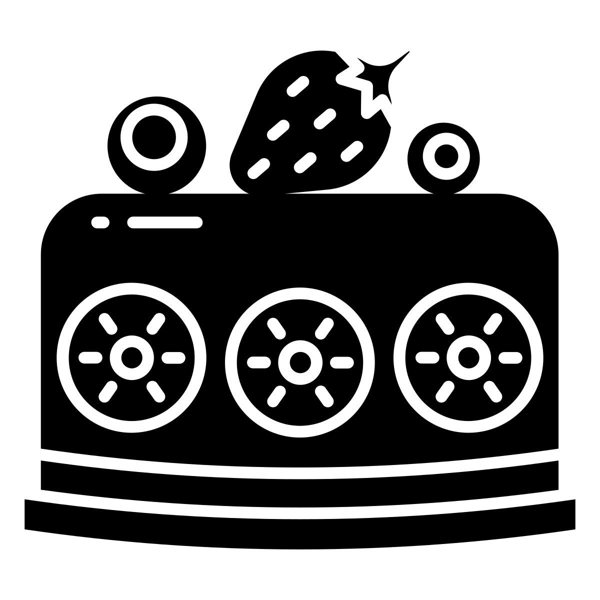 fruit cake icon