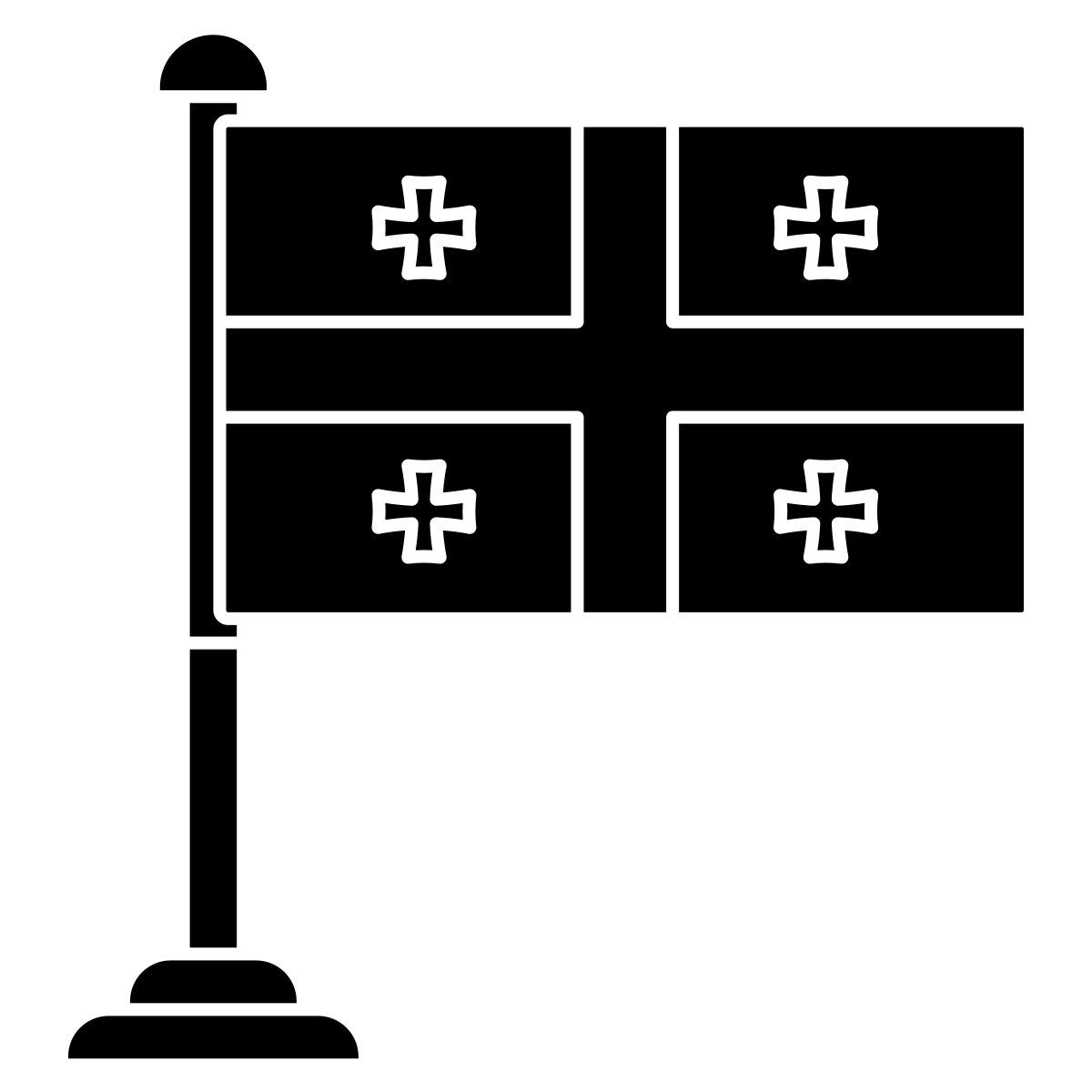 조지아 국기 icon