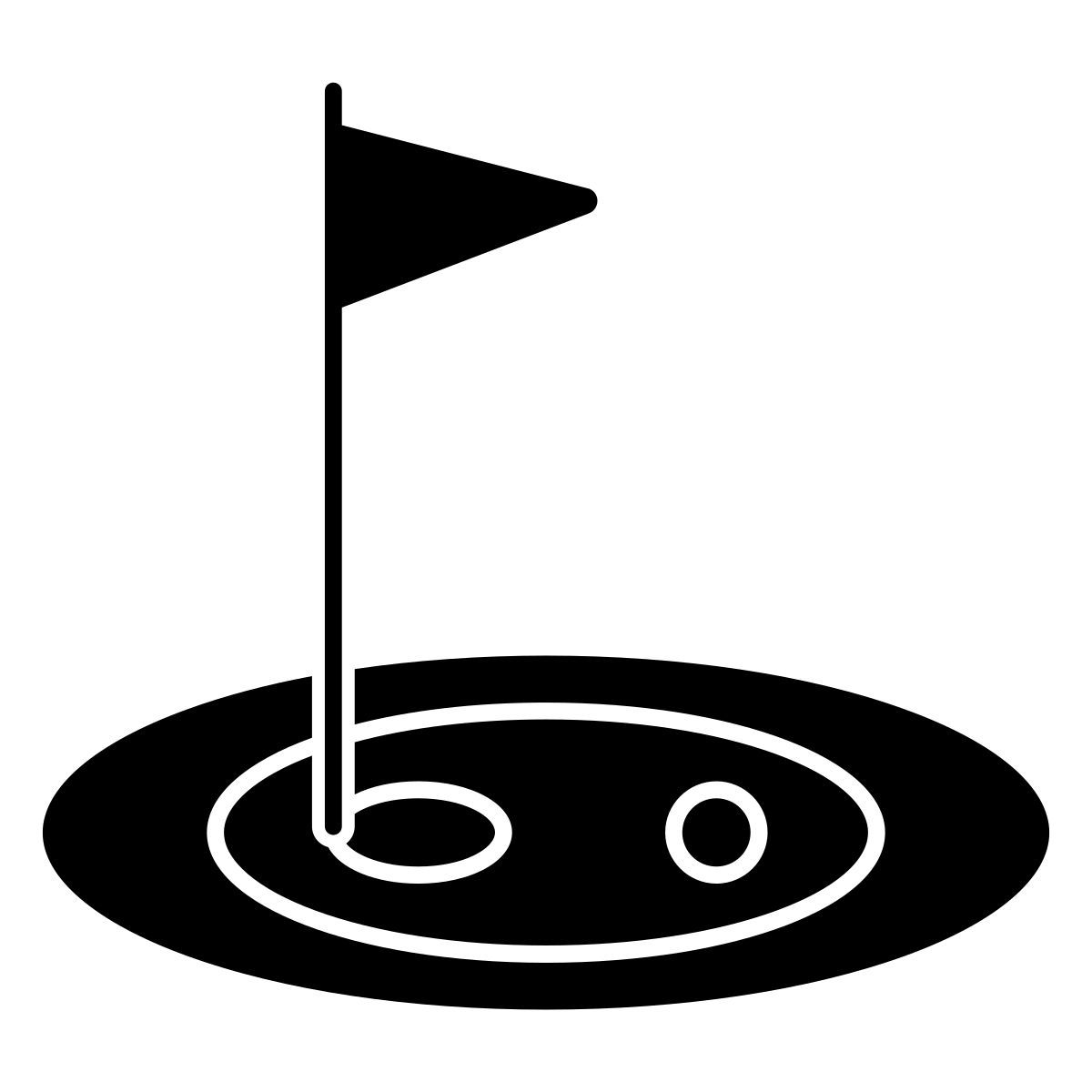 golf stadium icon