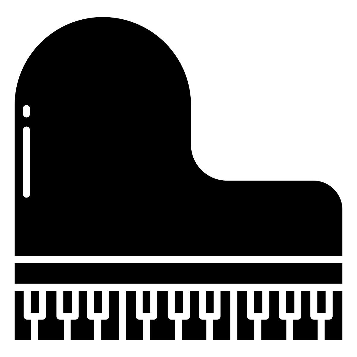 pianoforte a coda icon