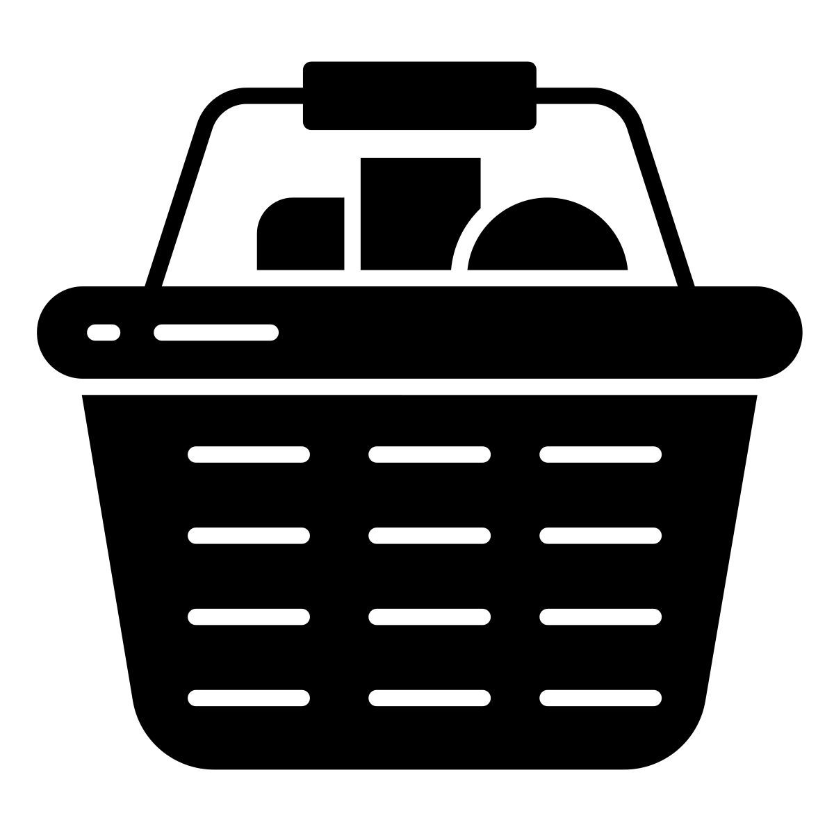 grocery basket icon
