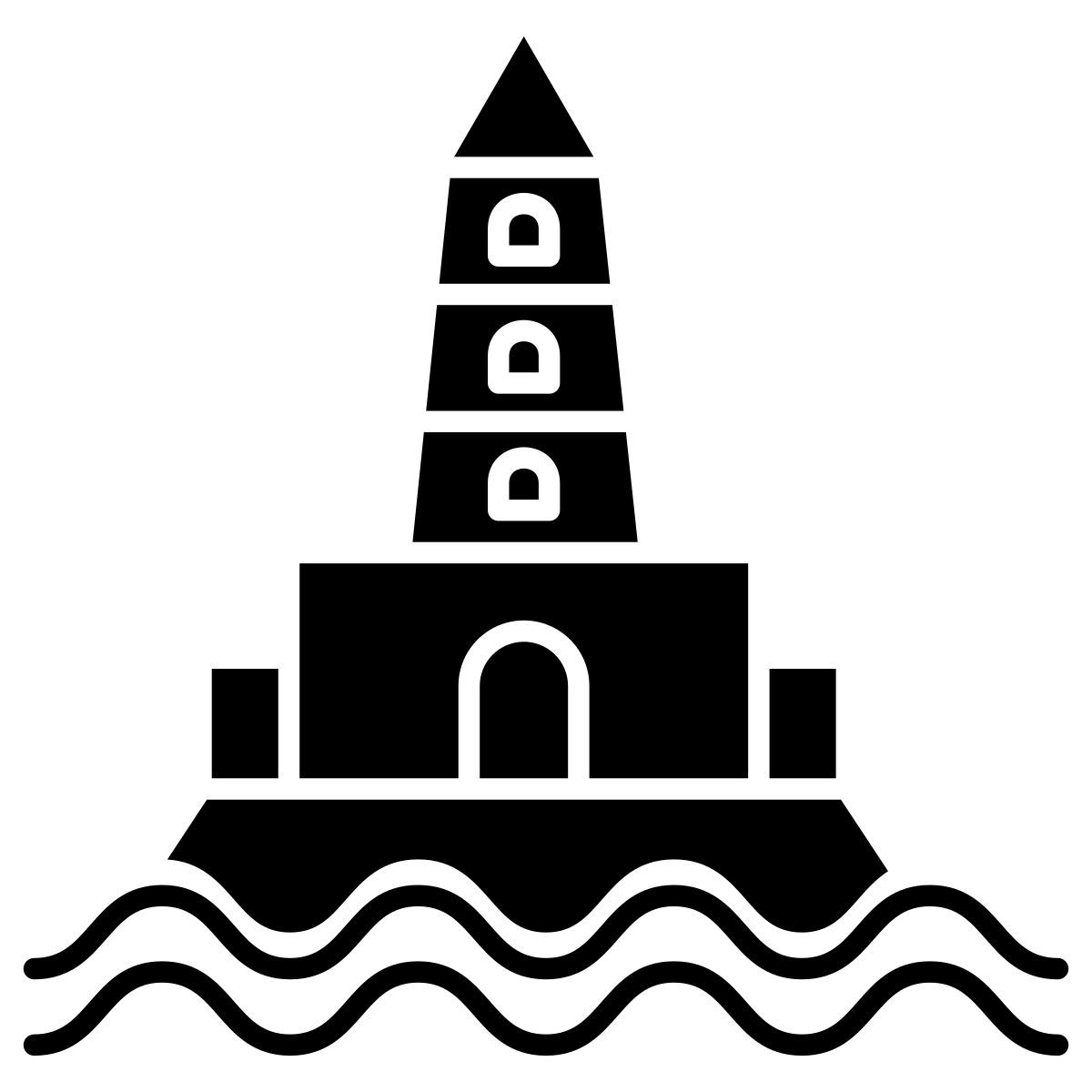 guard tower icon