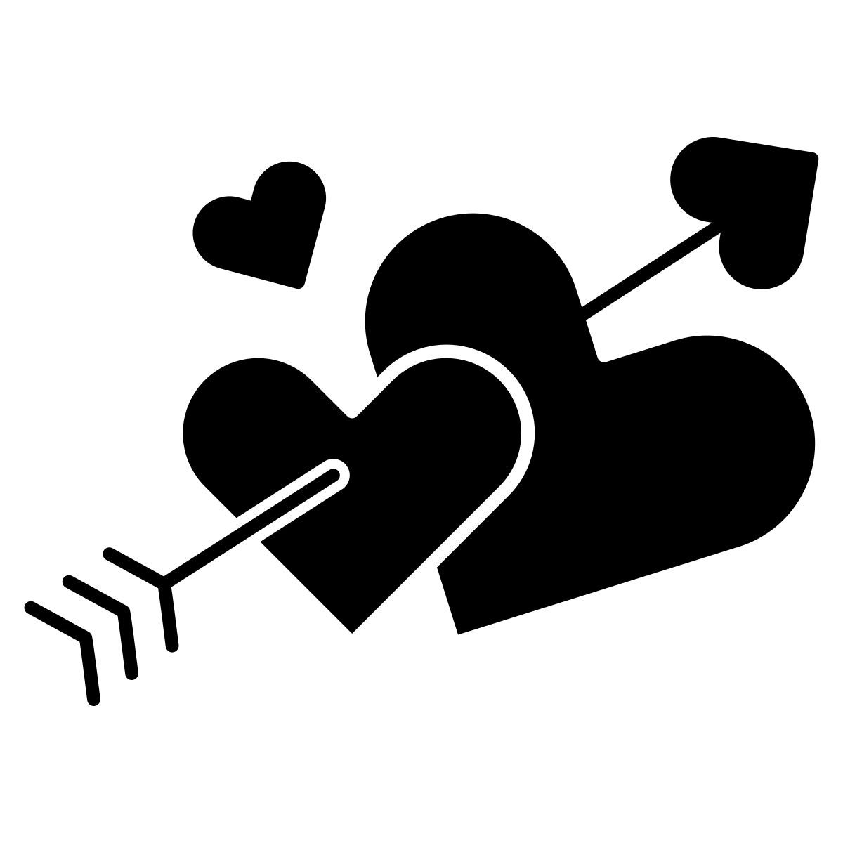 hearts and arrow icon