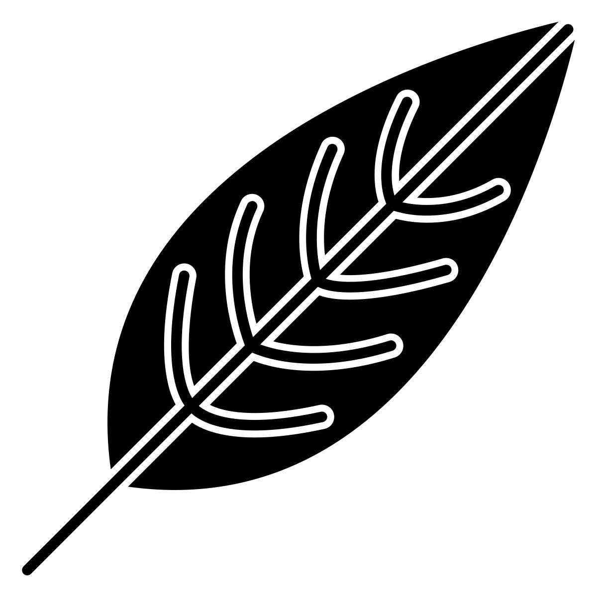 heliconia leaf icon