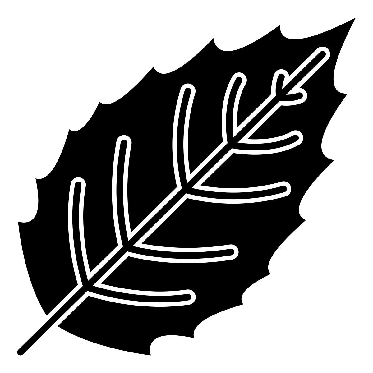 holly leaf icon