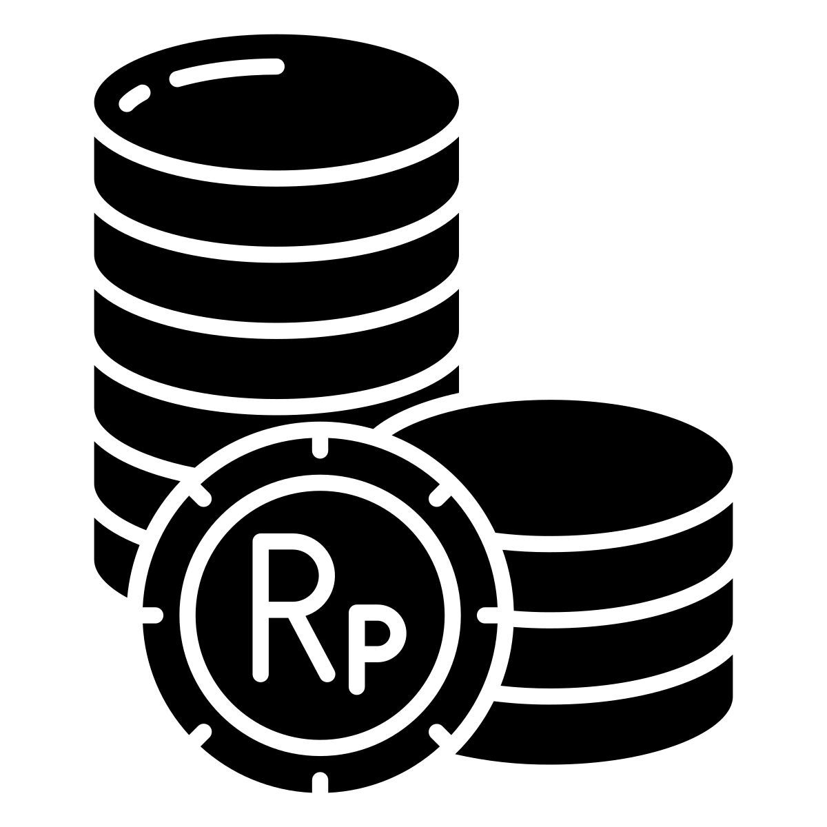 indonesian rupiah icon