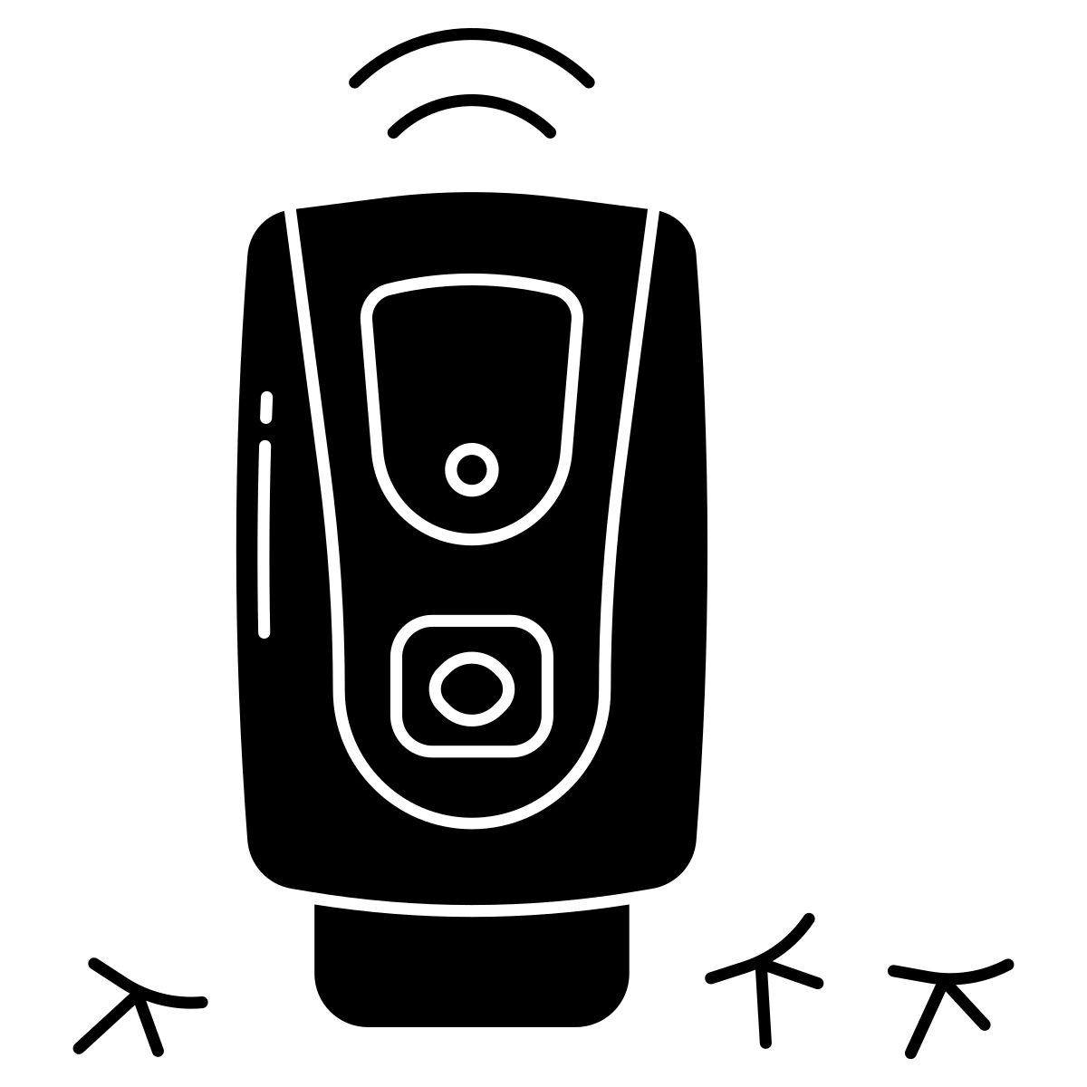 insect repellent electric coil icon