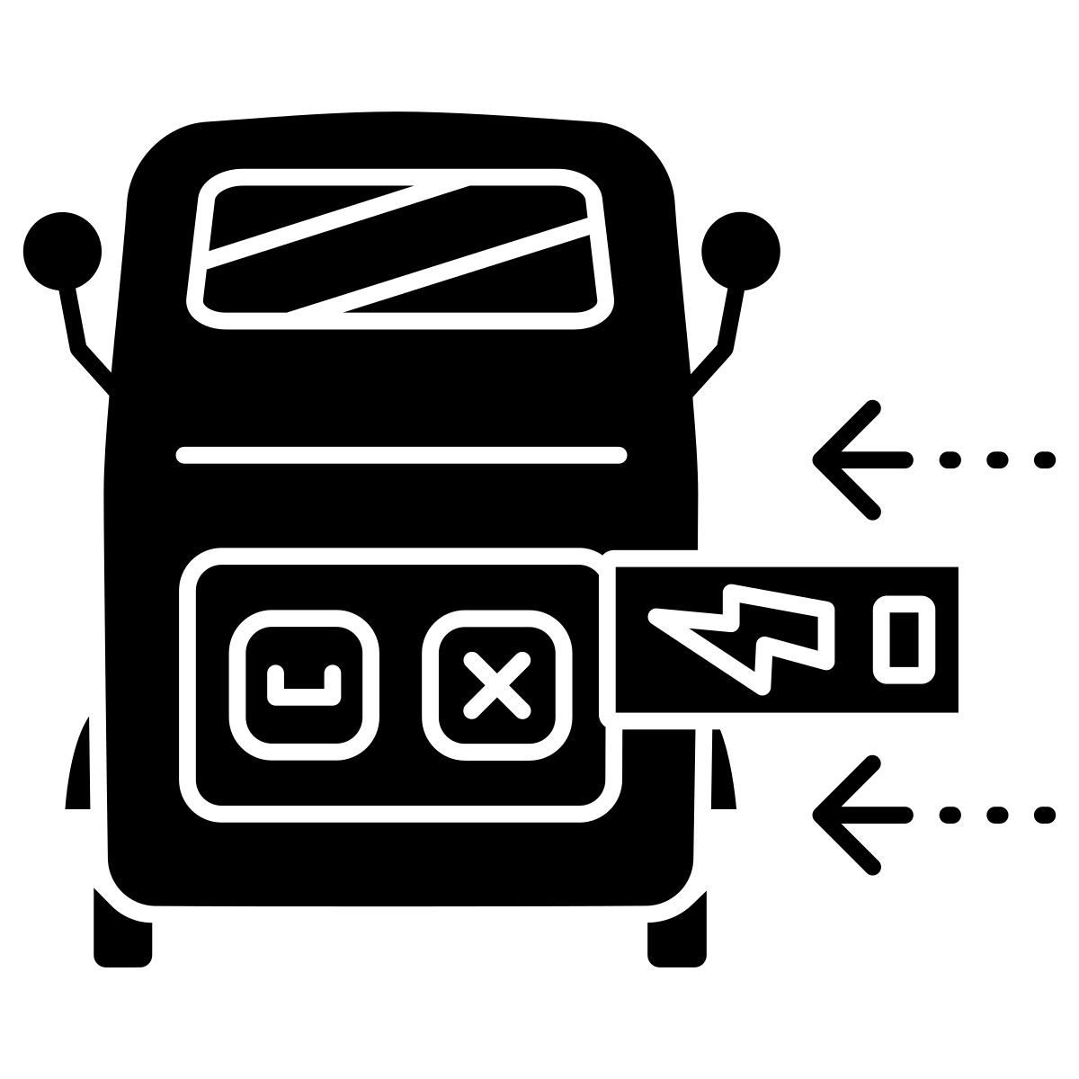 inserting battery icon