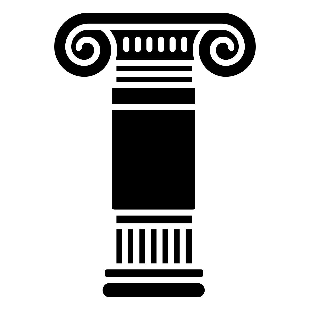 Ionische Säule icon