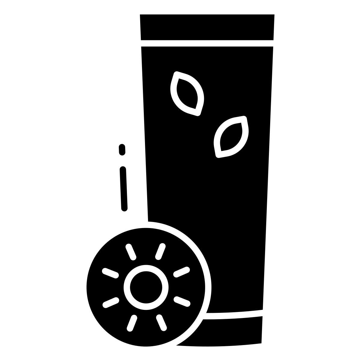 kiwi and pineapple smoothie icon