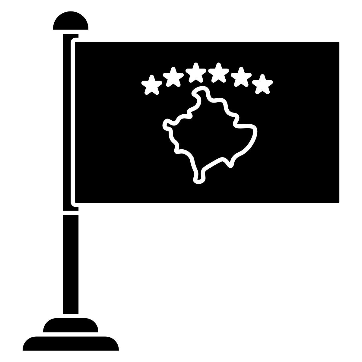 kosovo flag icon