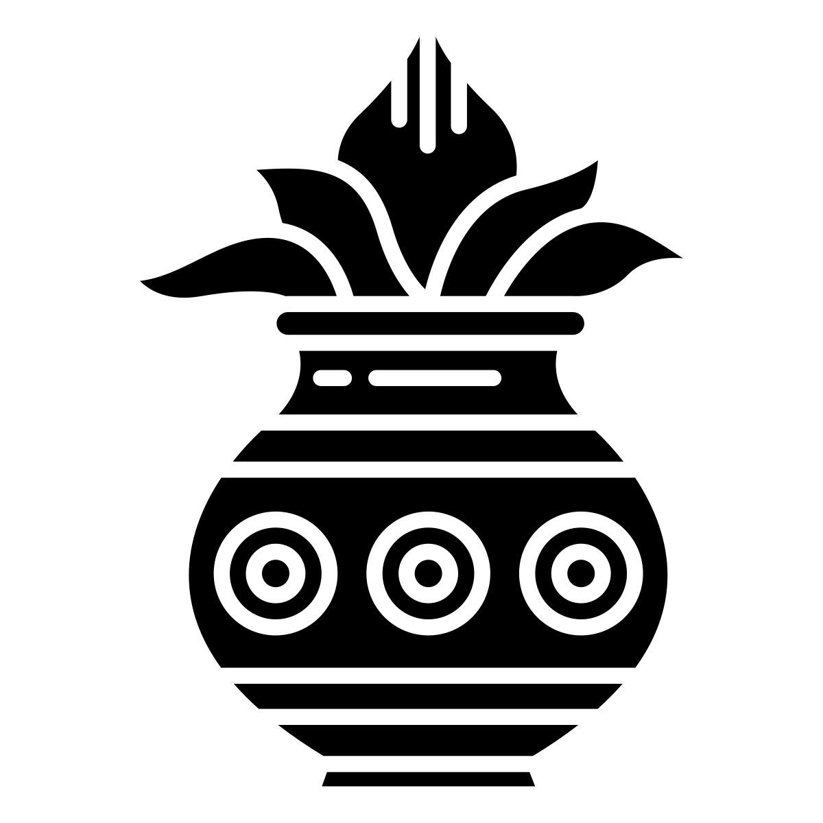 kumbha kalasha icon