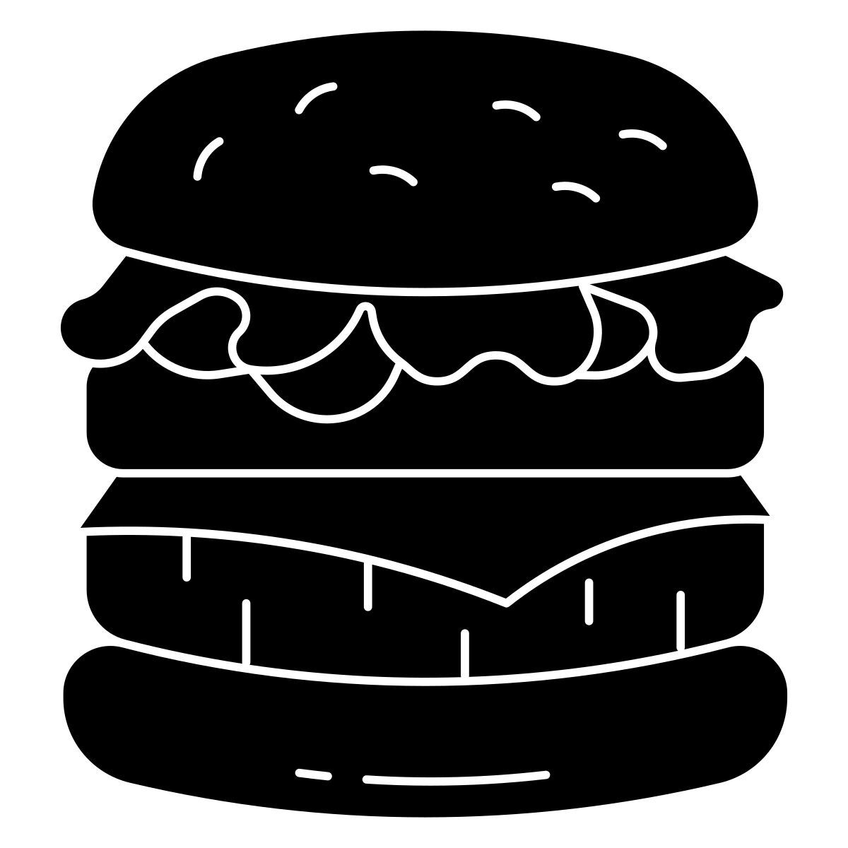 hambúrguer de cordeiro com salada de rabanete icon