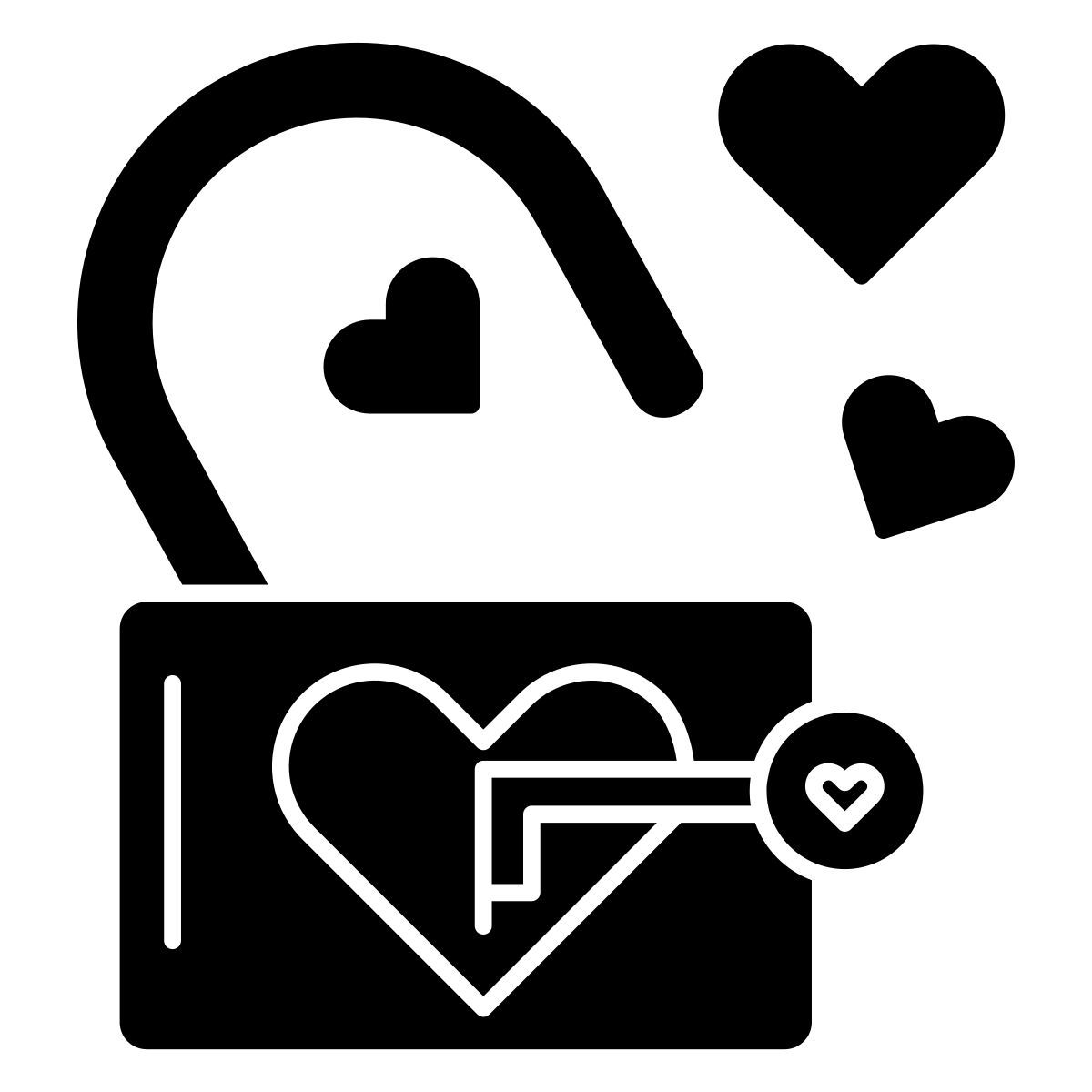 love lock and key icon