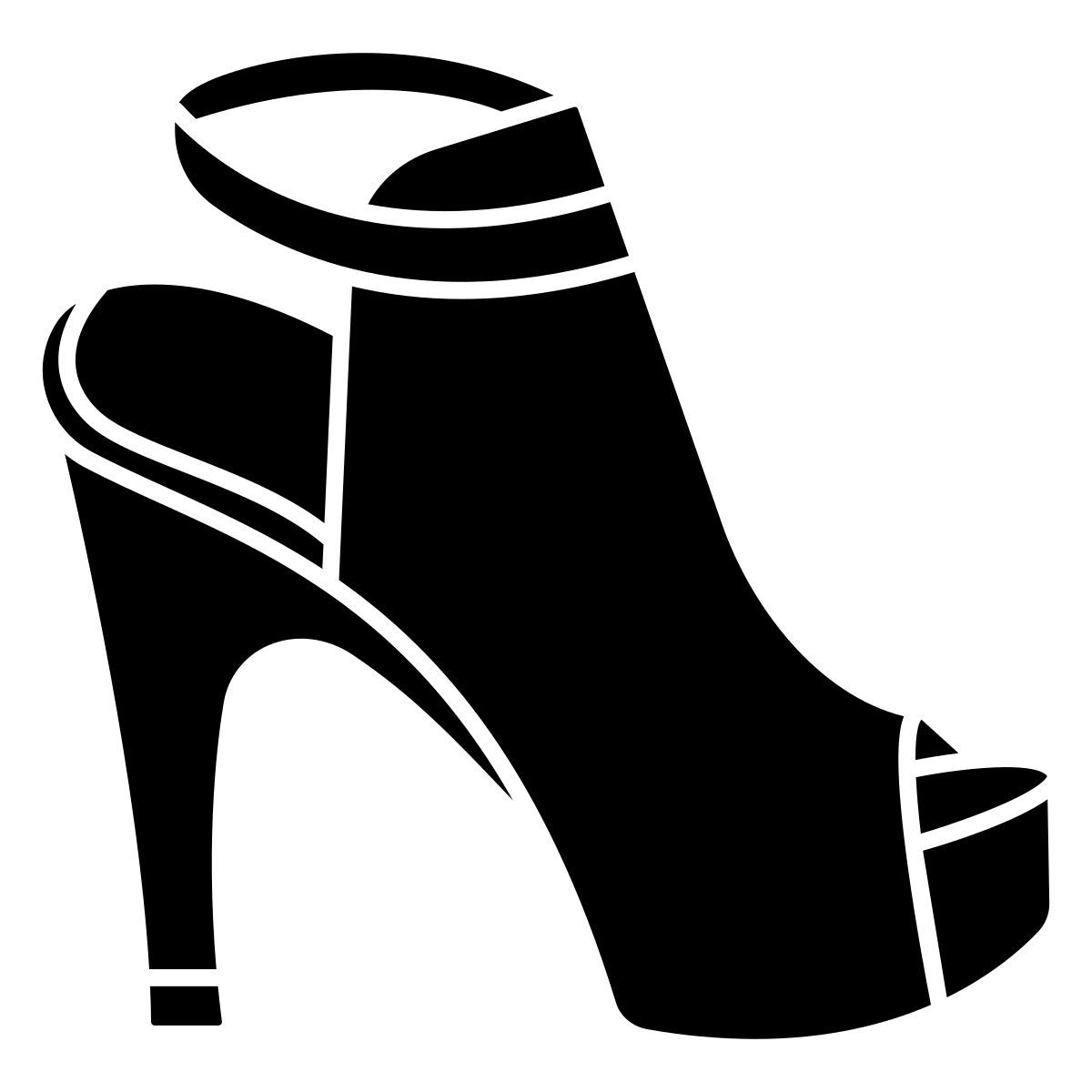 low heel icon