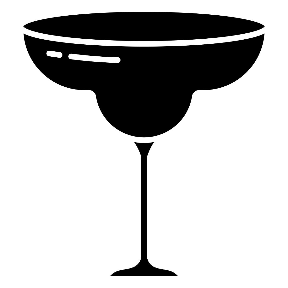 margarita glass icon