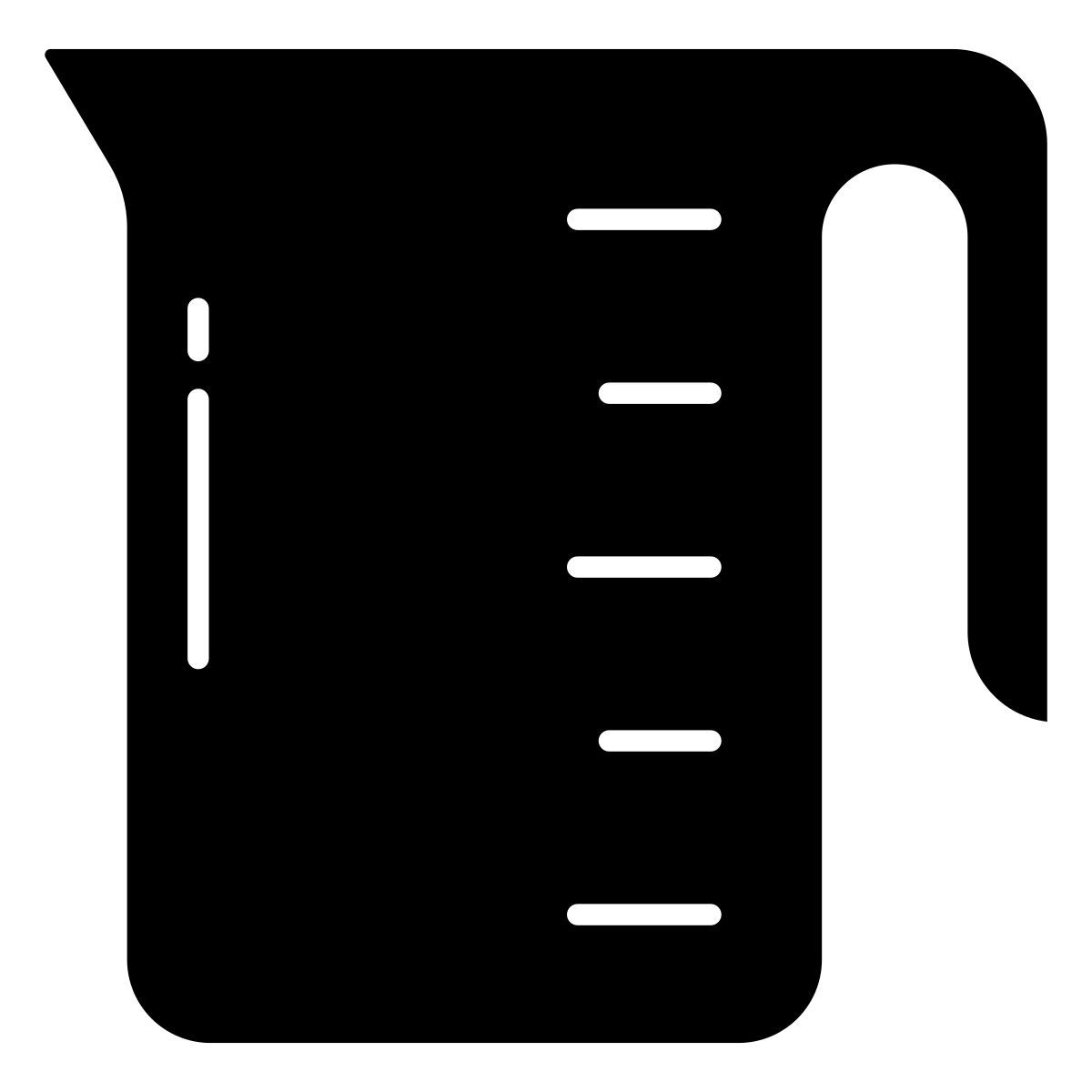 measuring jug icon