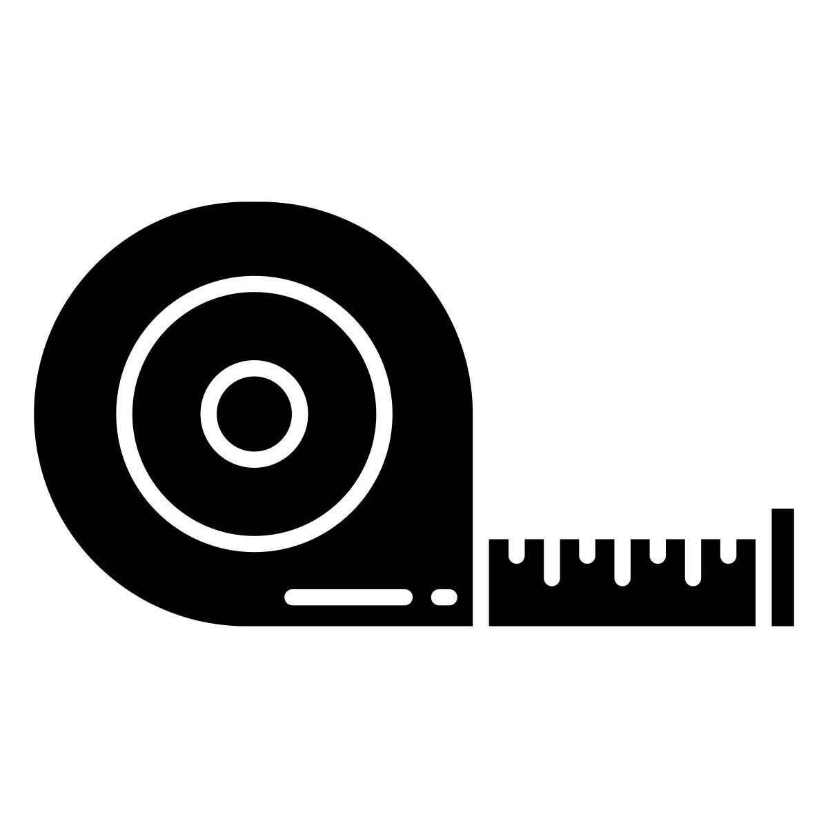 measuring tape icon