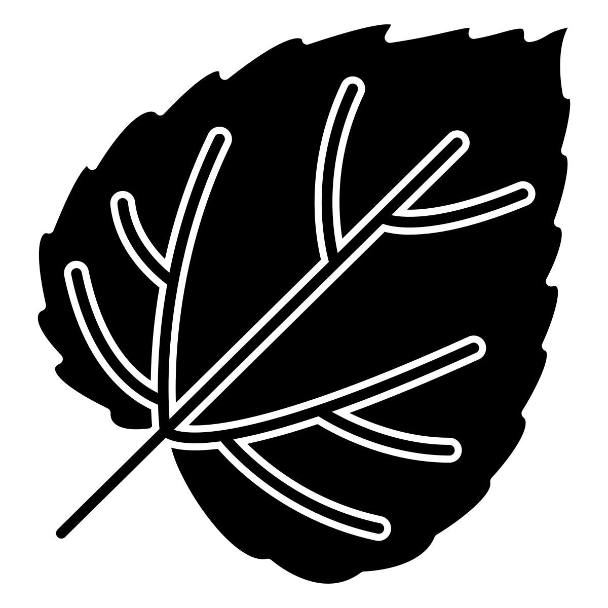mulberry leaf icon