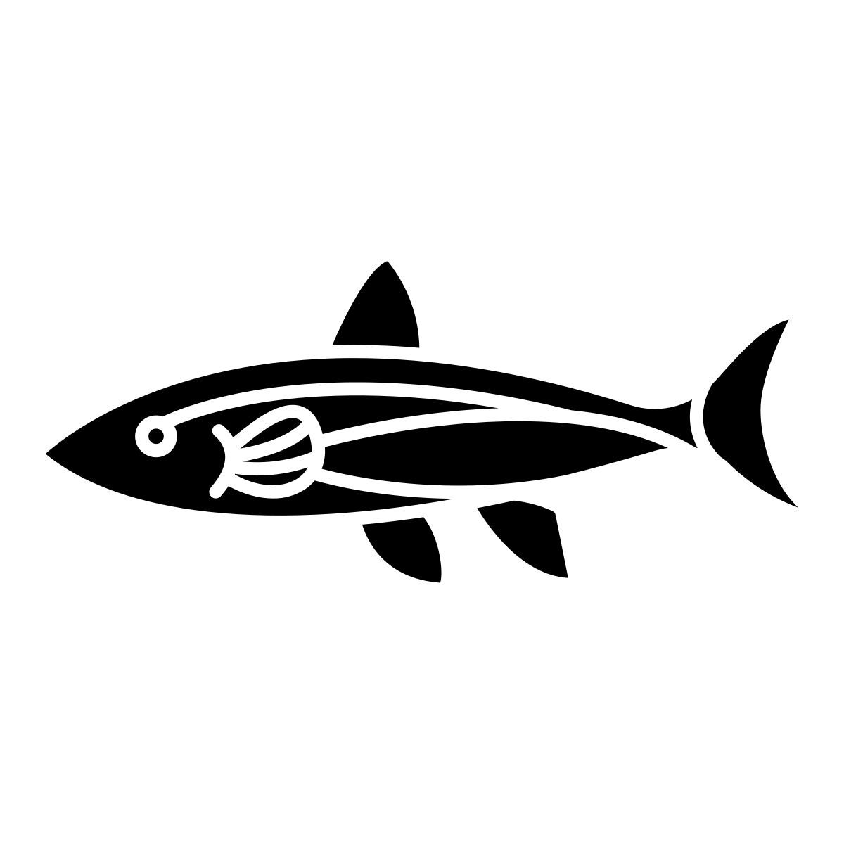 neon fish icon