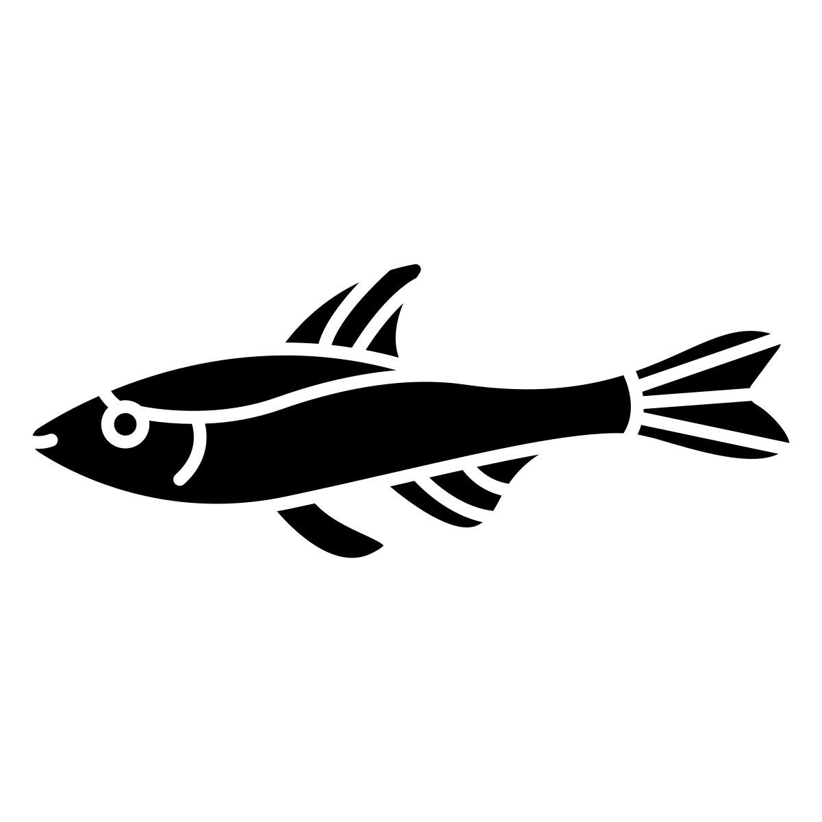 neon tetra fish icon