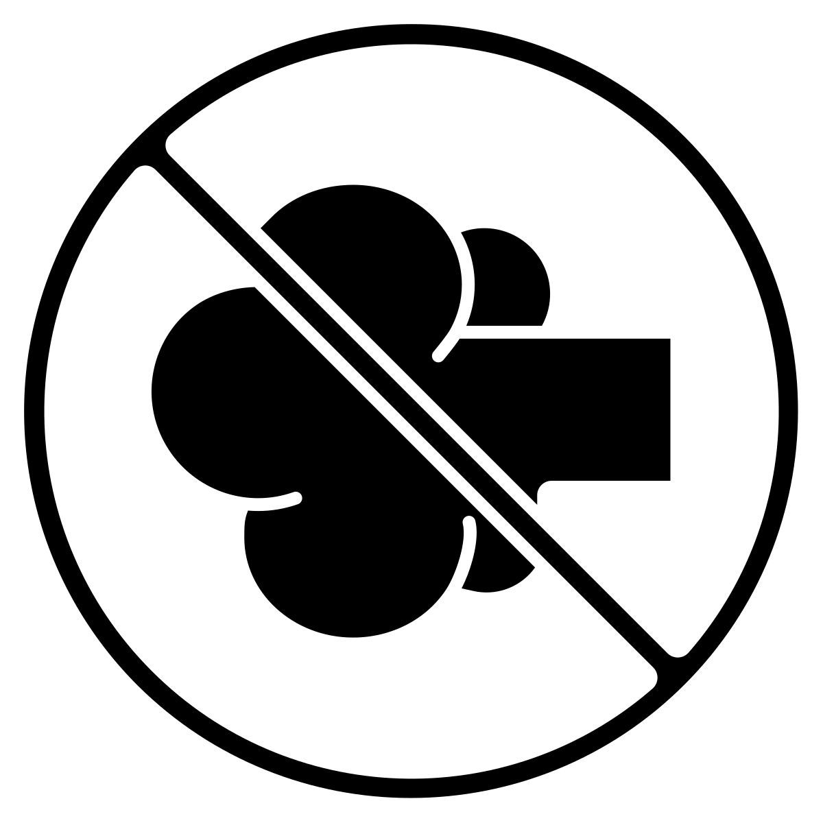 no air pollution icon