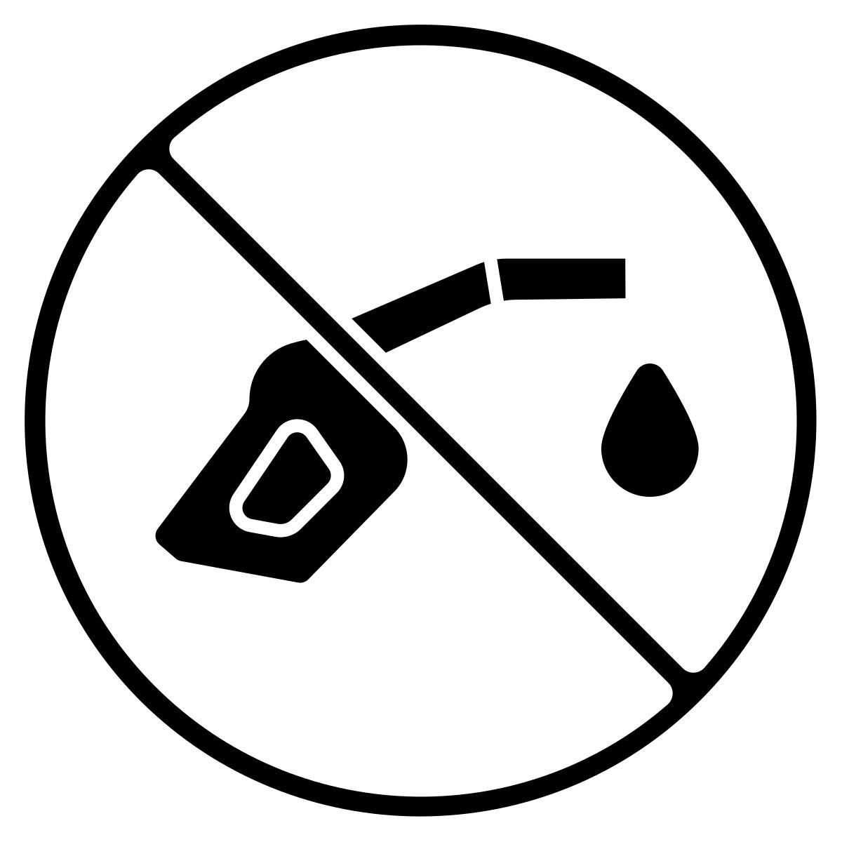 no fuel icon