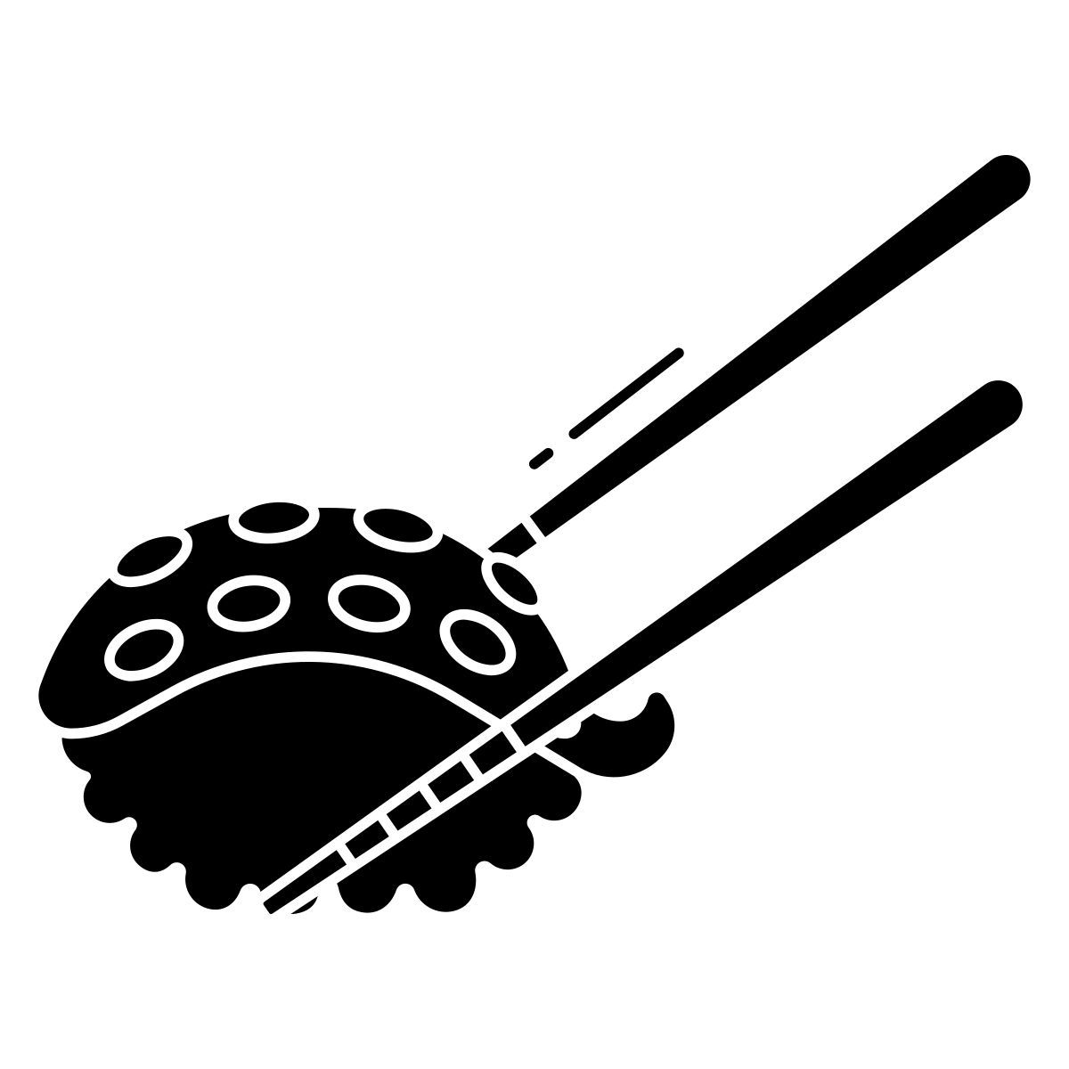 octopus sushi icon