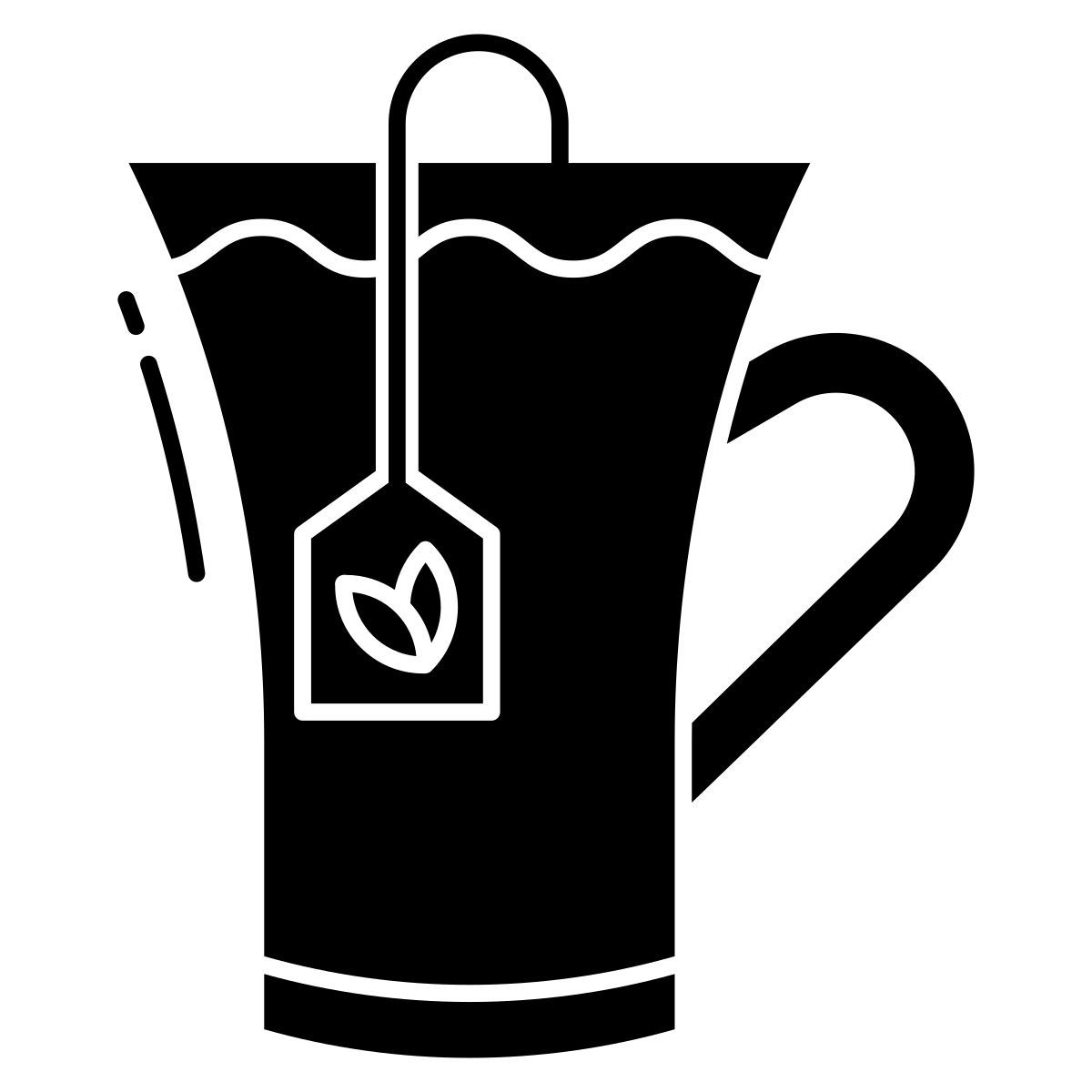 oolong tea dip icon