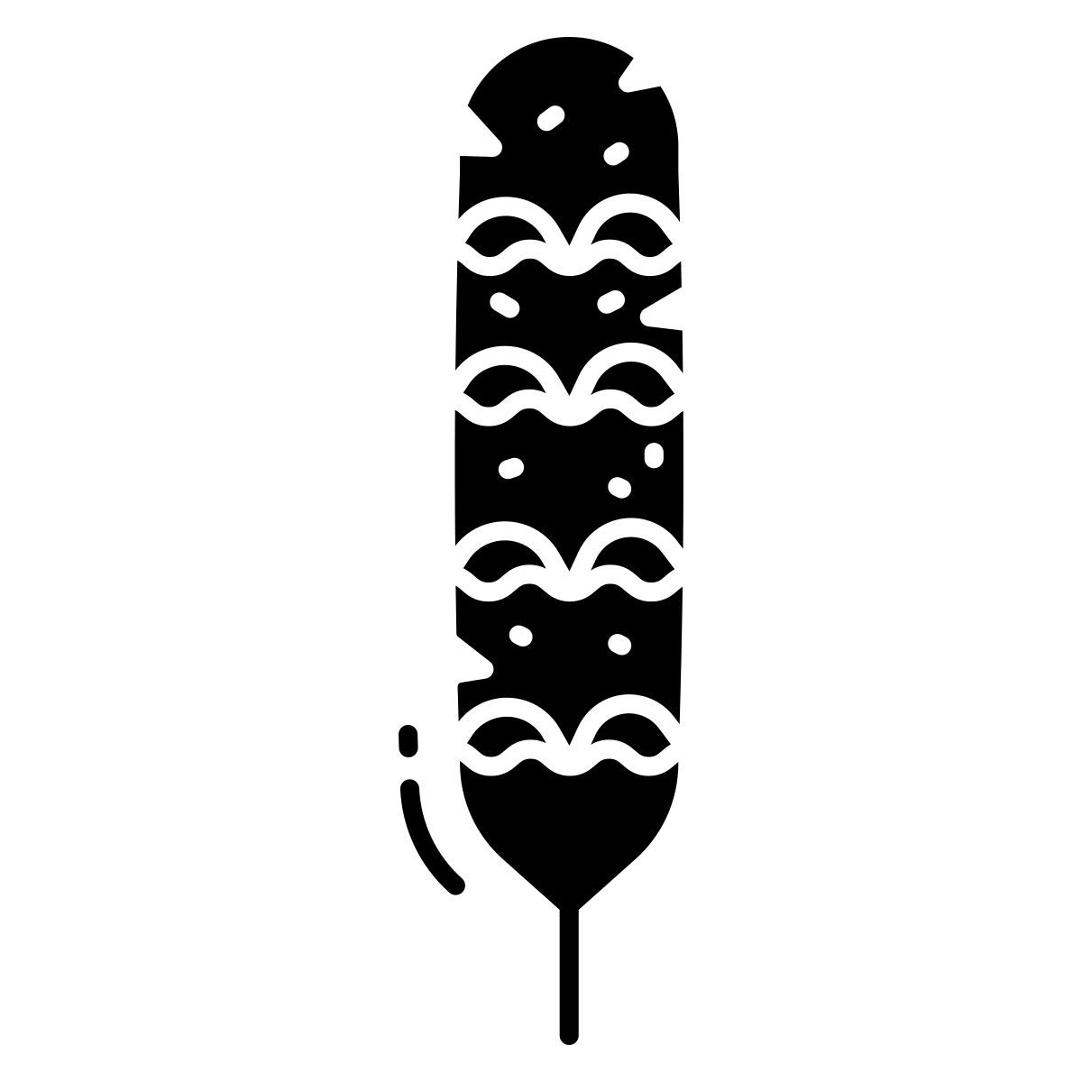 owl feather icon