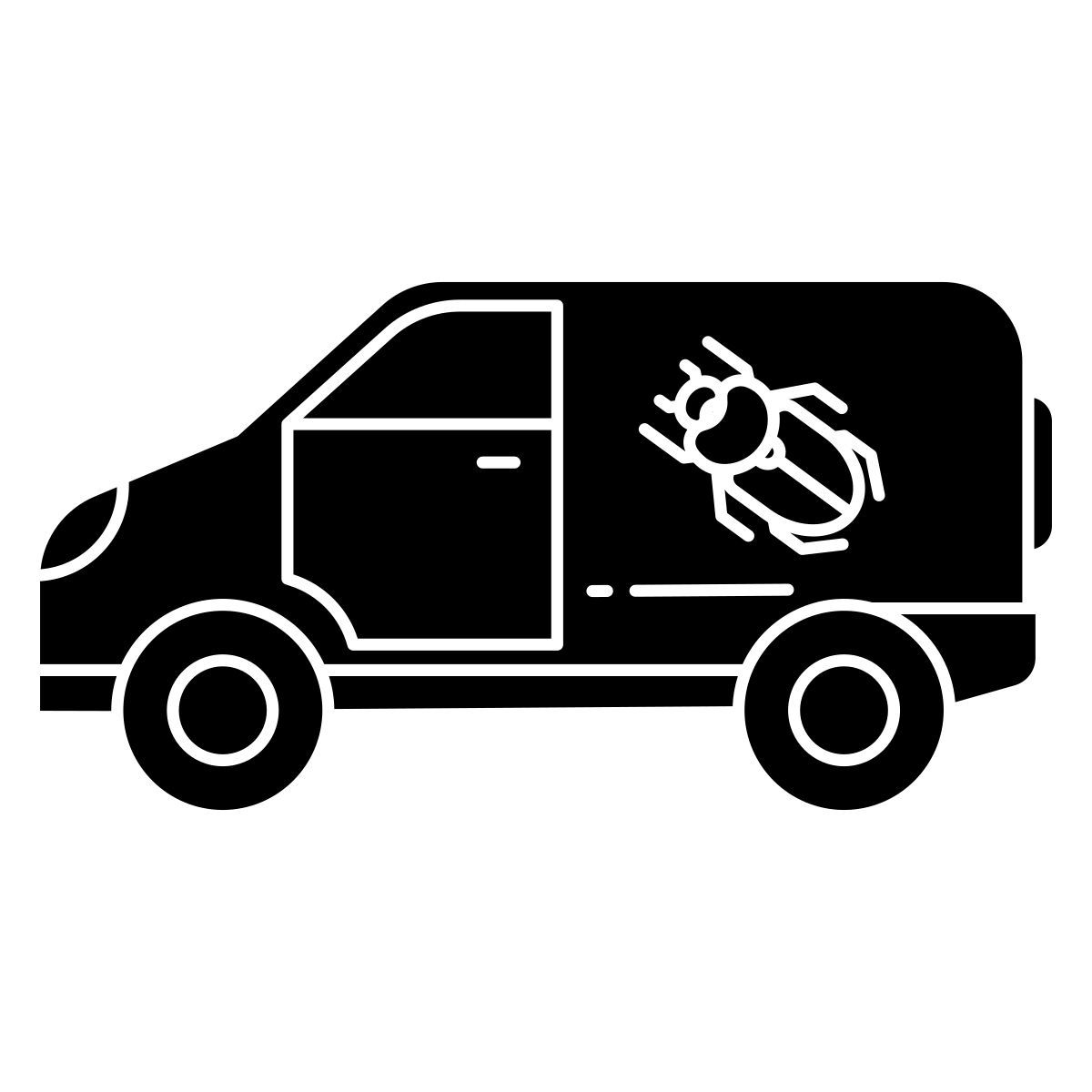 pest control vehicle icon