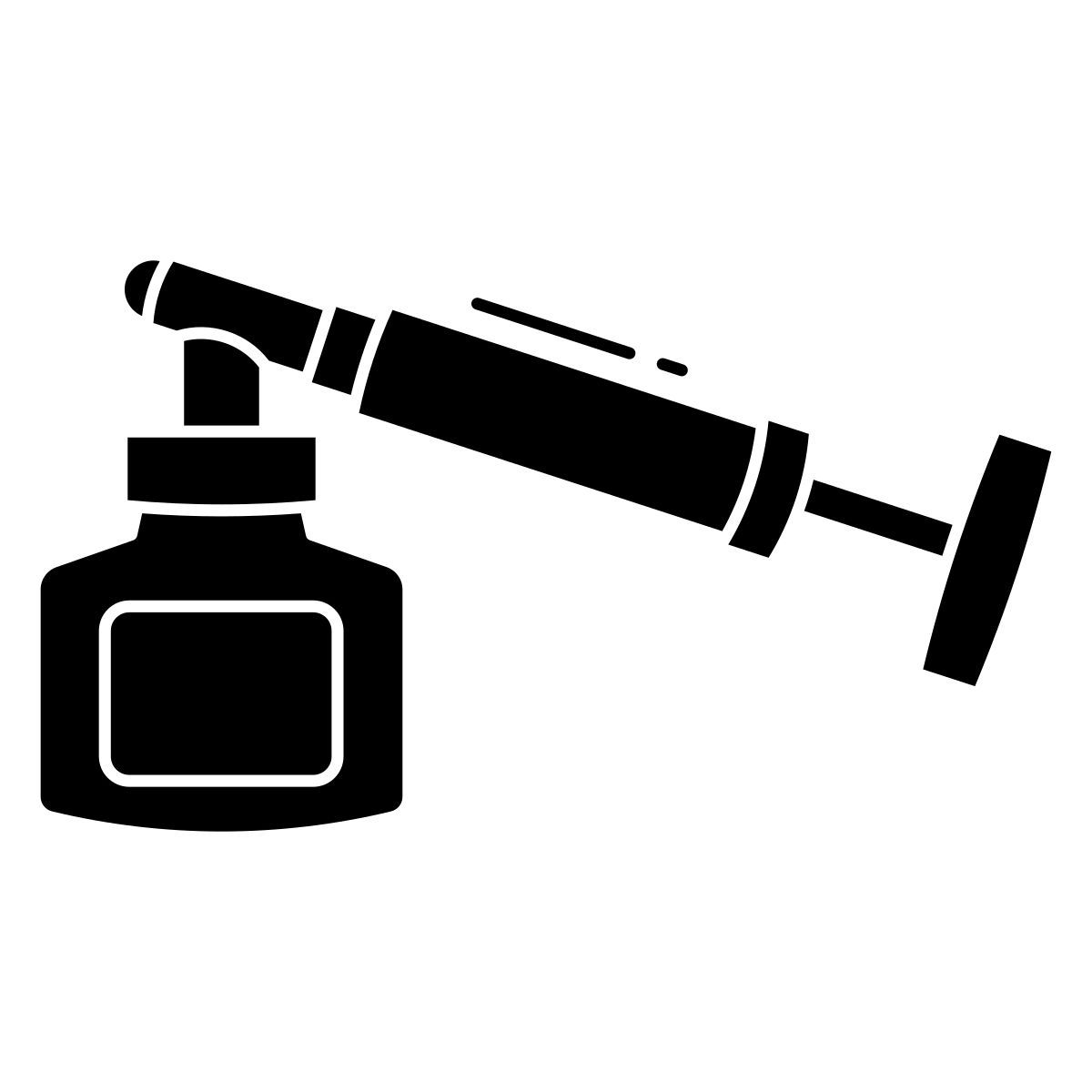 pesticide spray pump icon