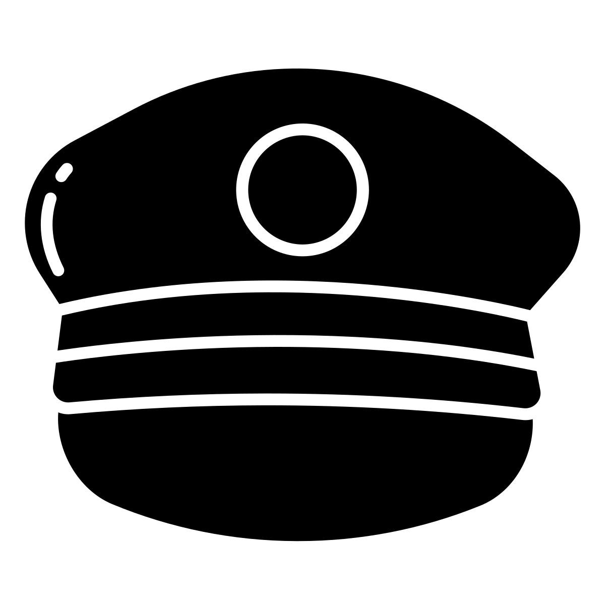 pilot hat icon