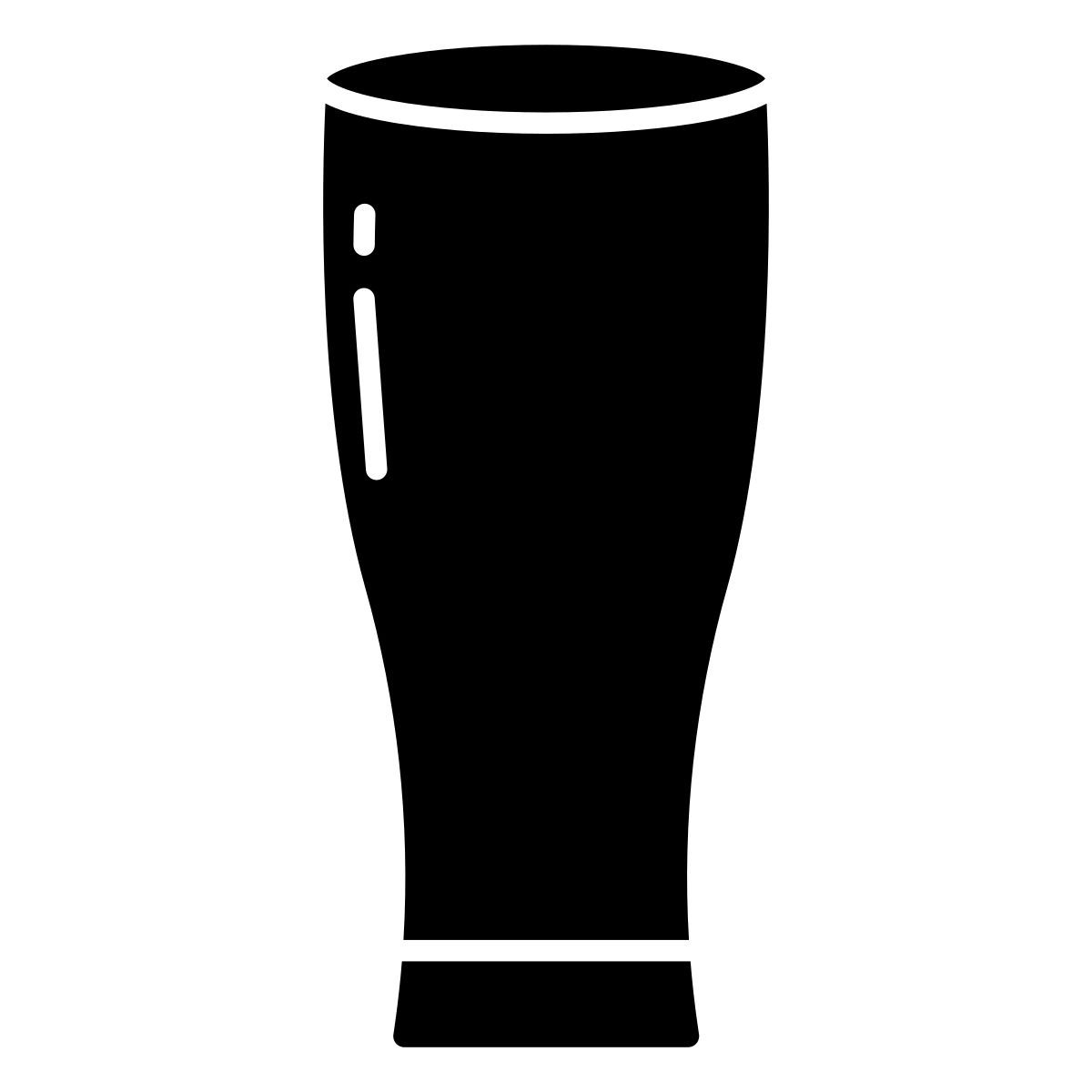 pilsner glass icon