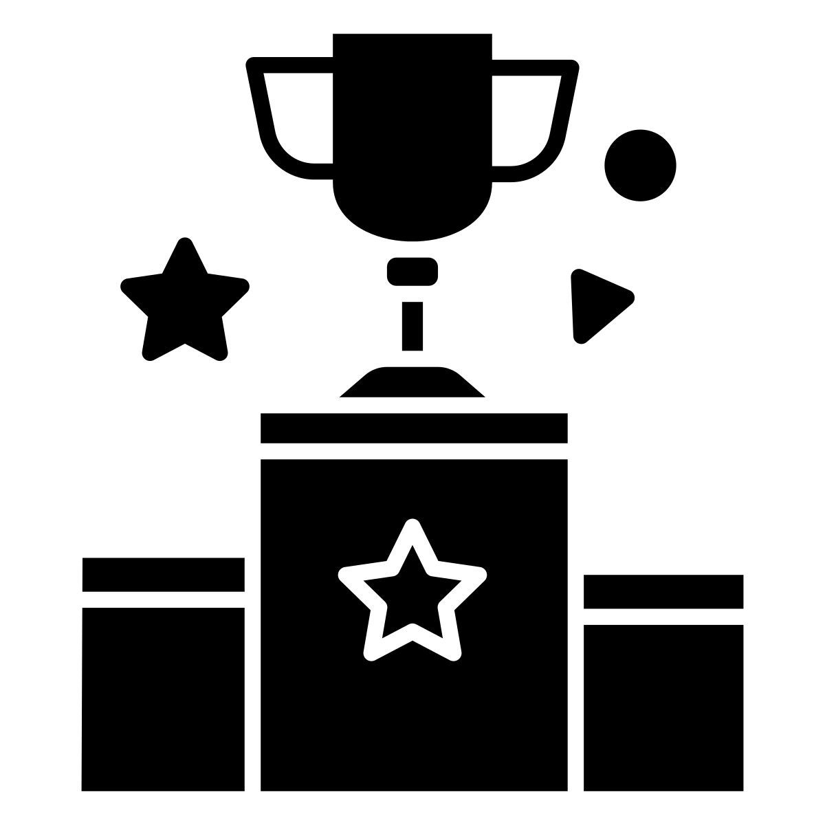 podium cup icon