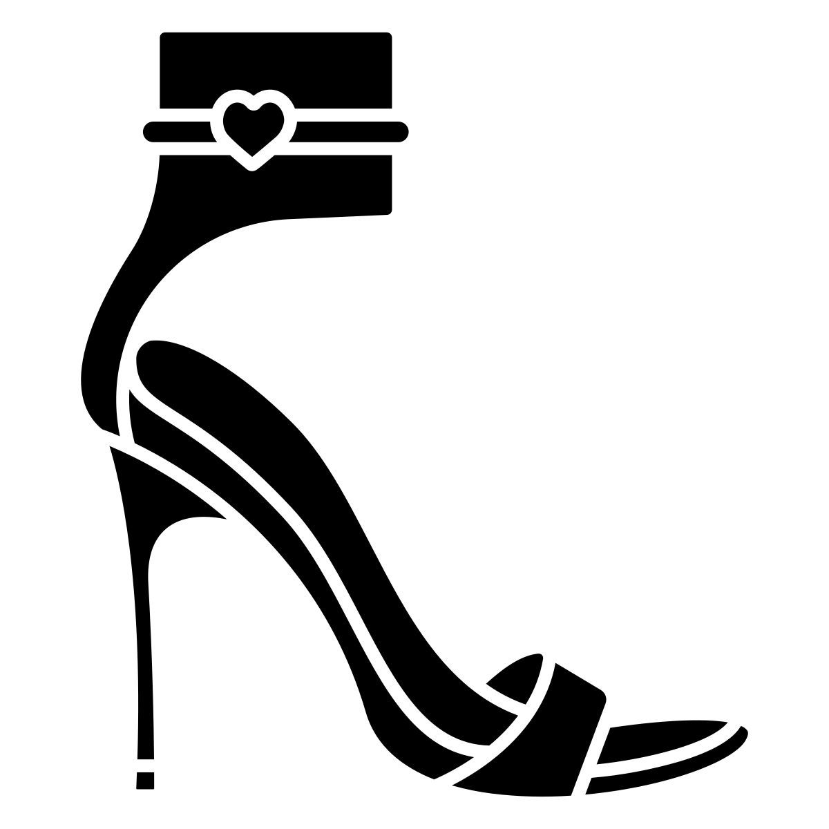 point heel icon