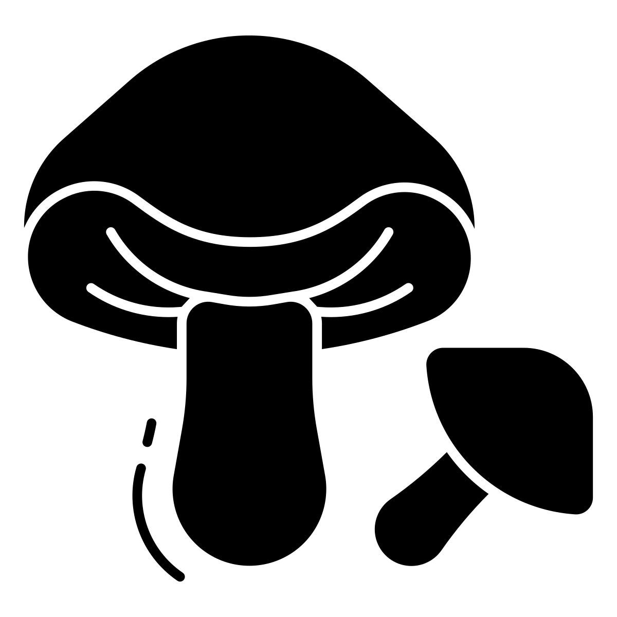 porcini mushroom icon