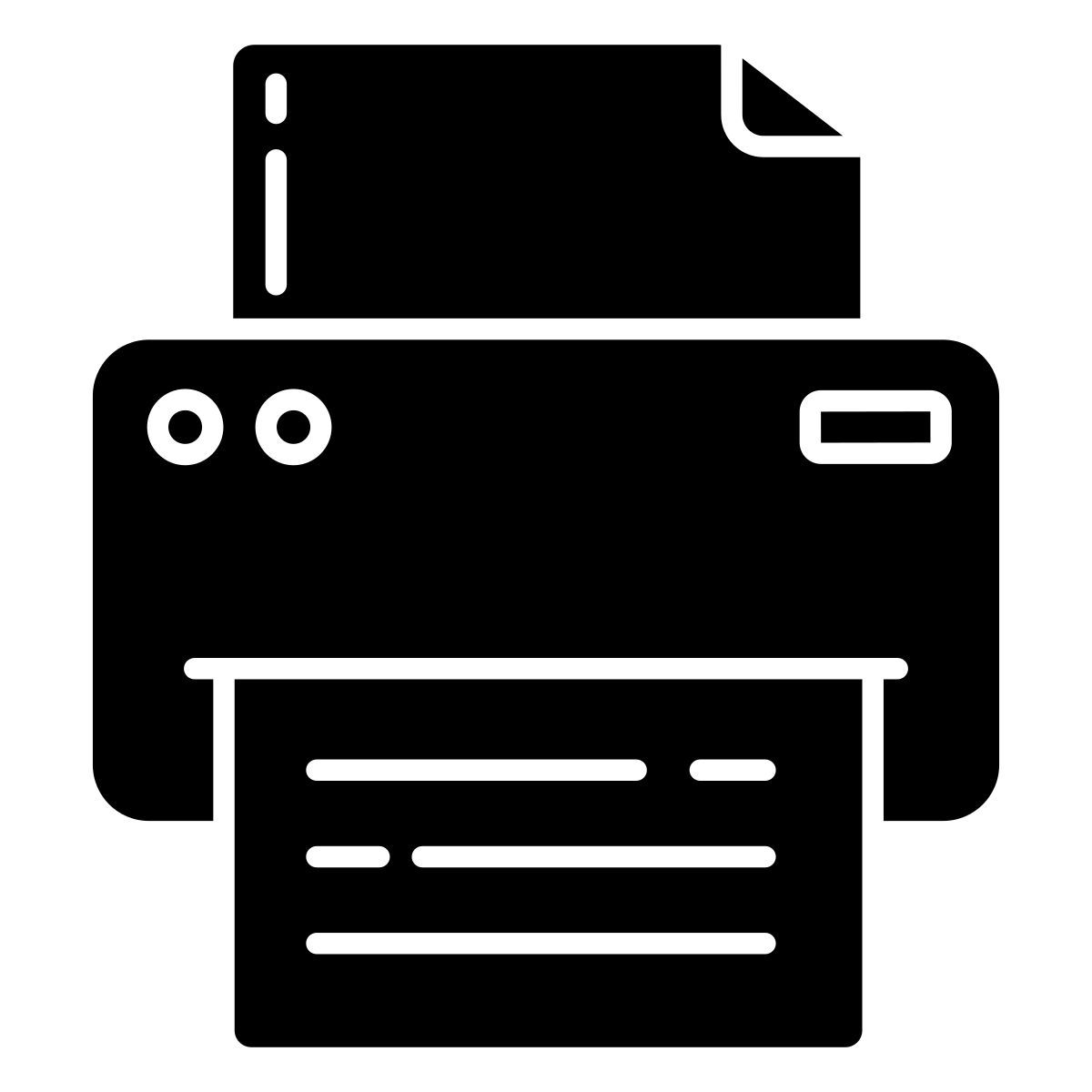 printing machine icon