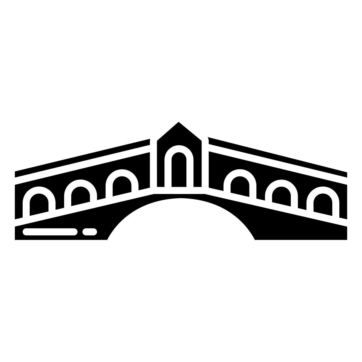 rialto bridge icon