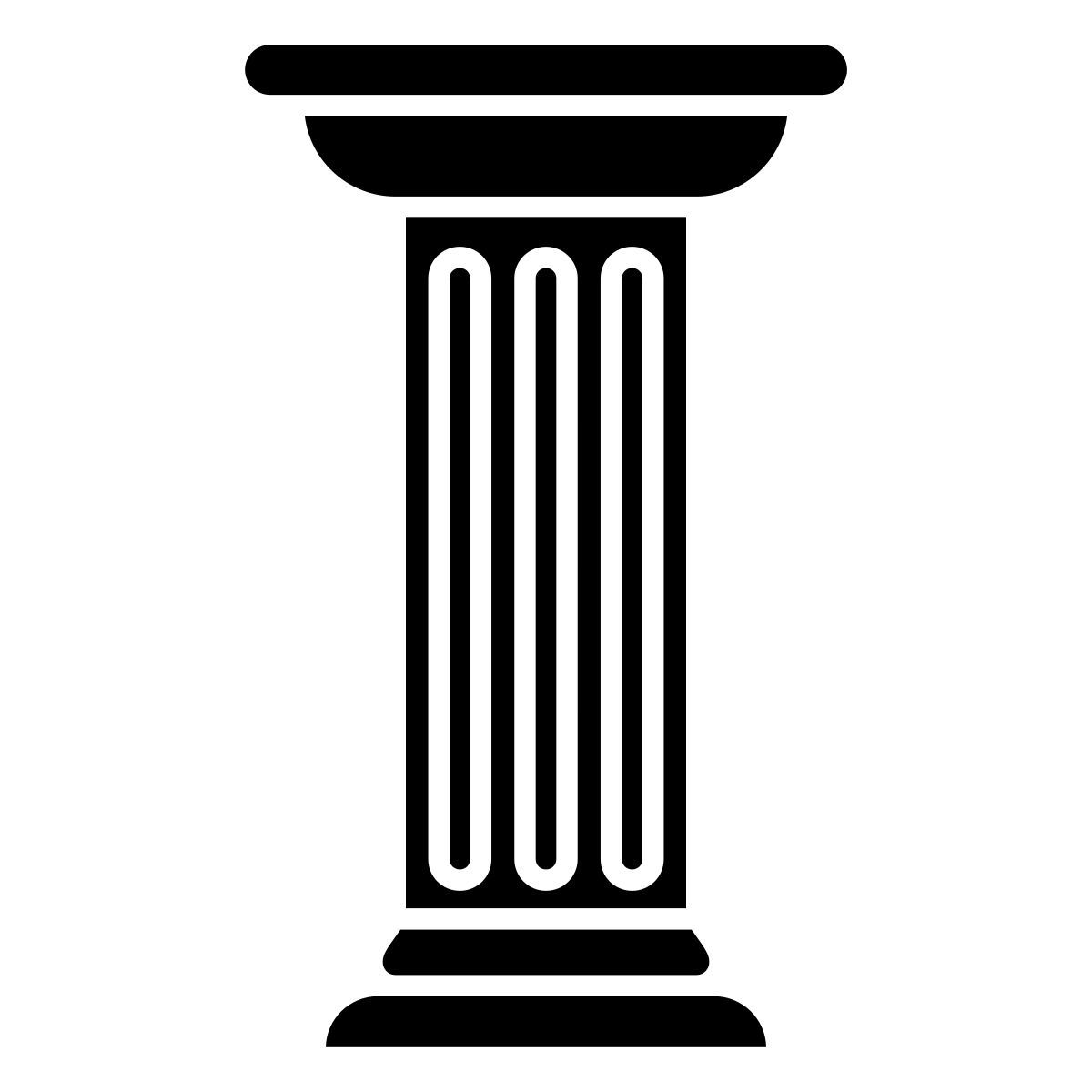 roman pillar icon