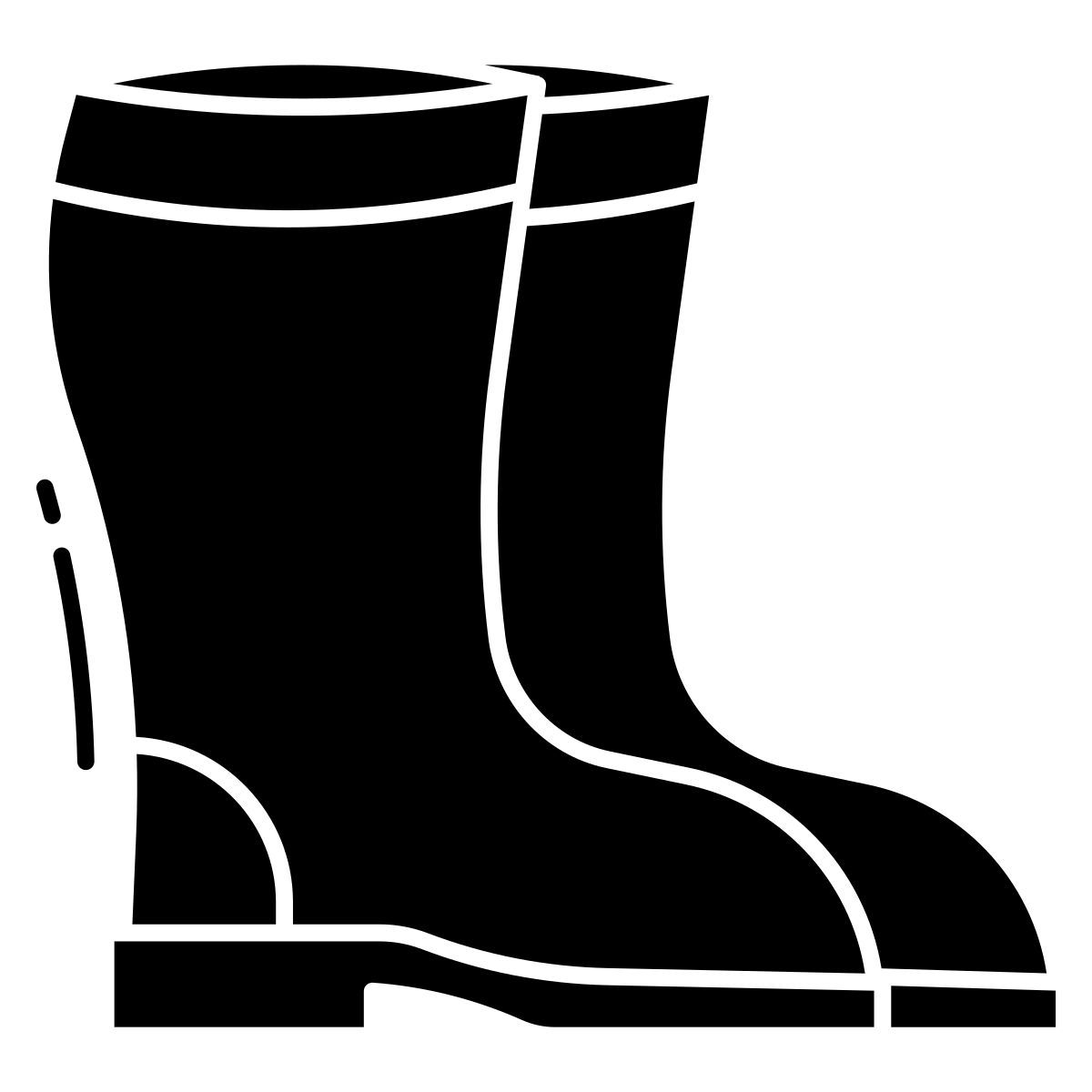rubber boots icon