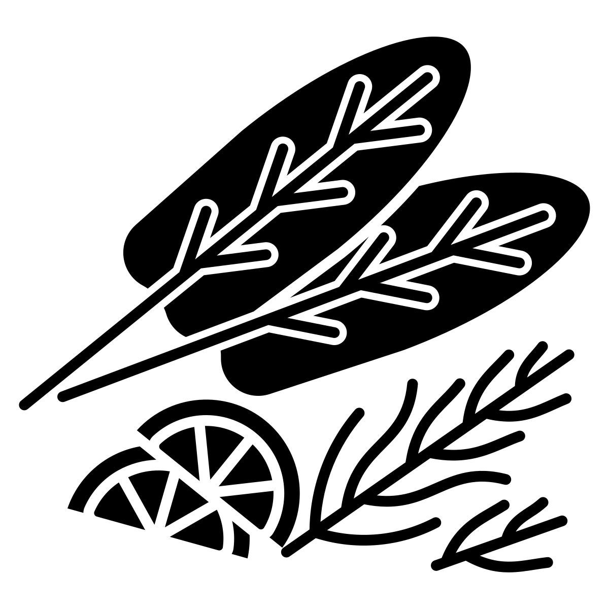 sage leaves icon