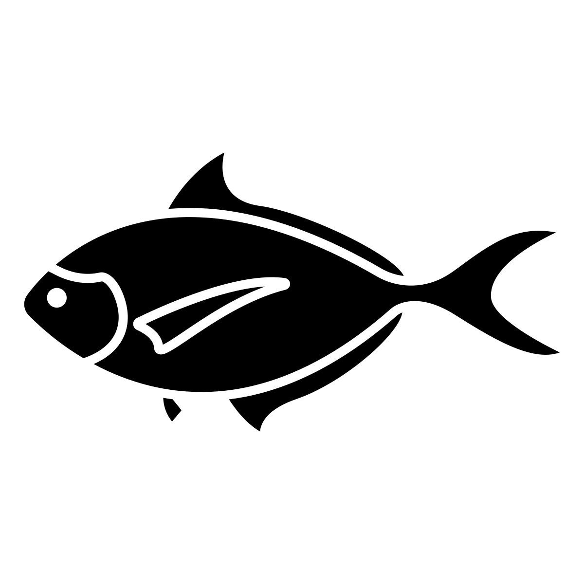 sickle pomfret fish icon