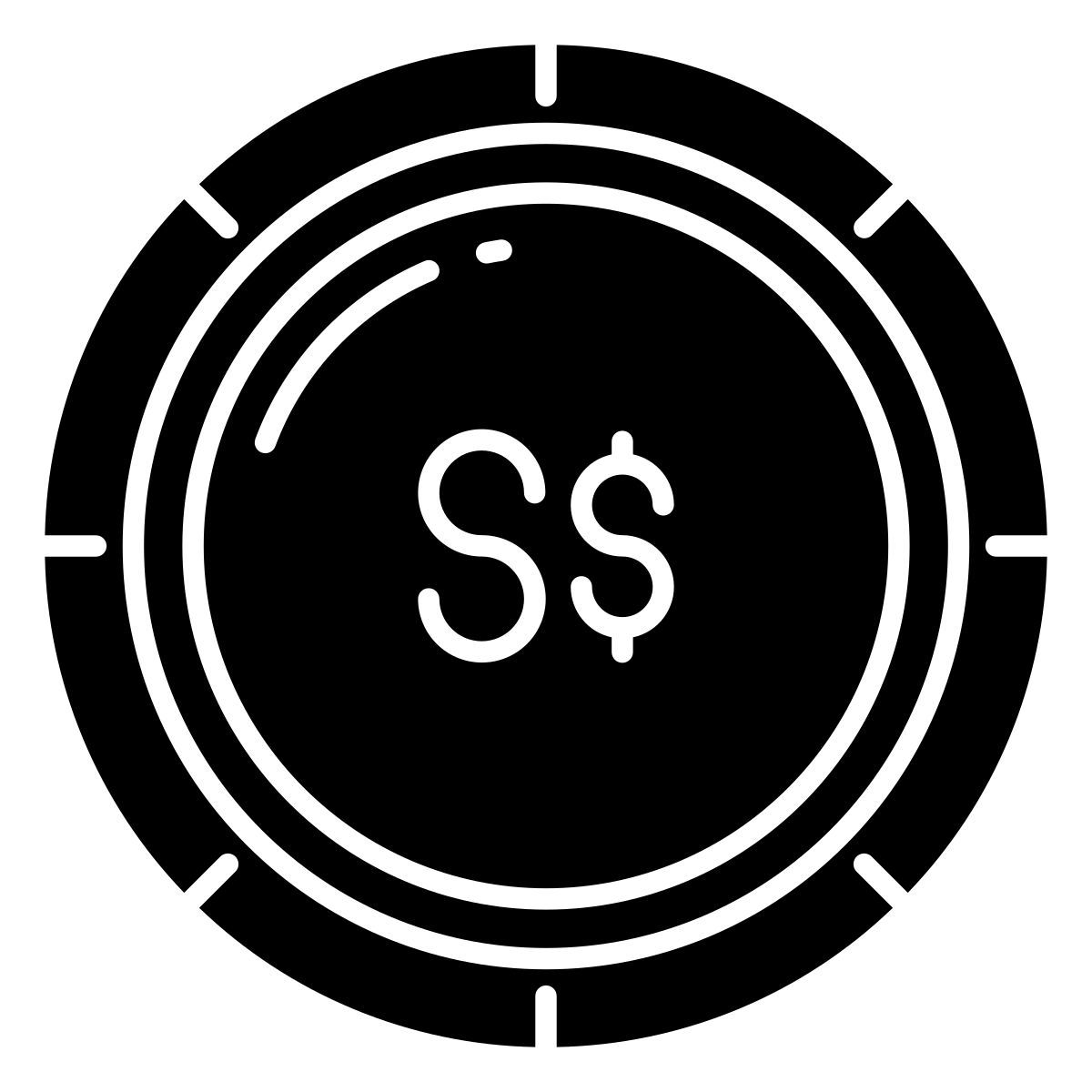 singapore dollar icon