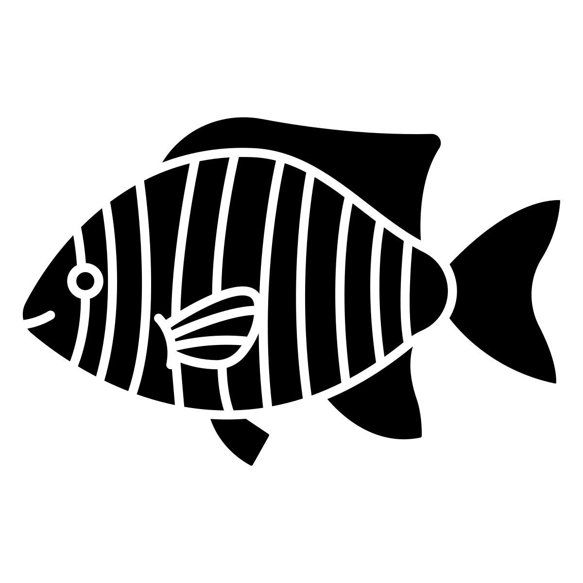 striped beak fish icon