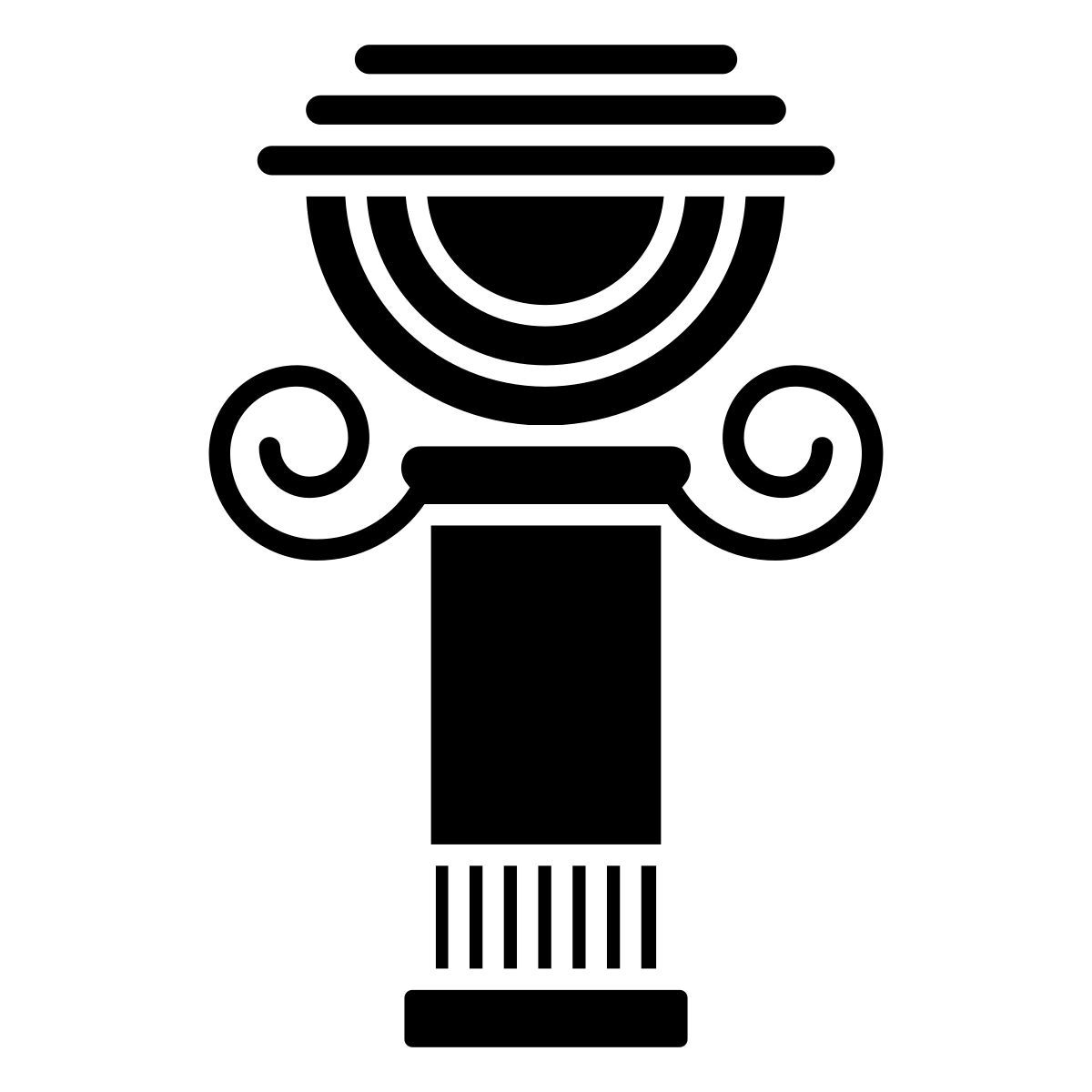sun pillar icon