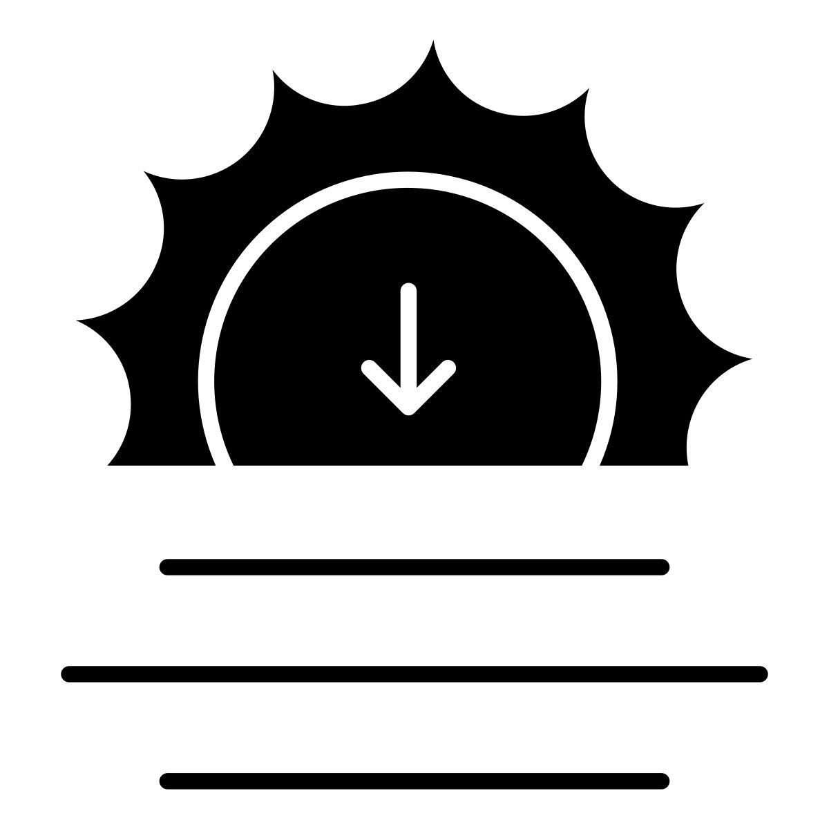 sunset icon